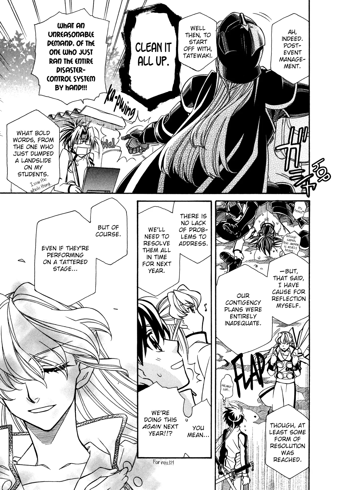 Hayate x Blade chapter 71 page 21