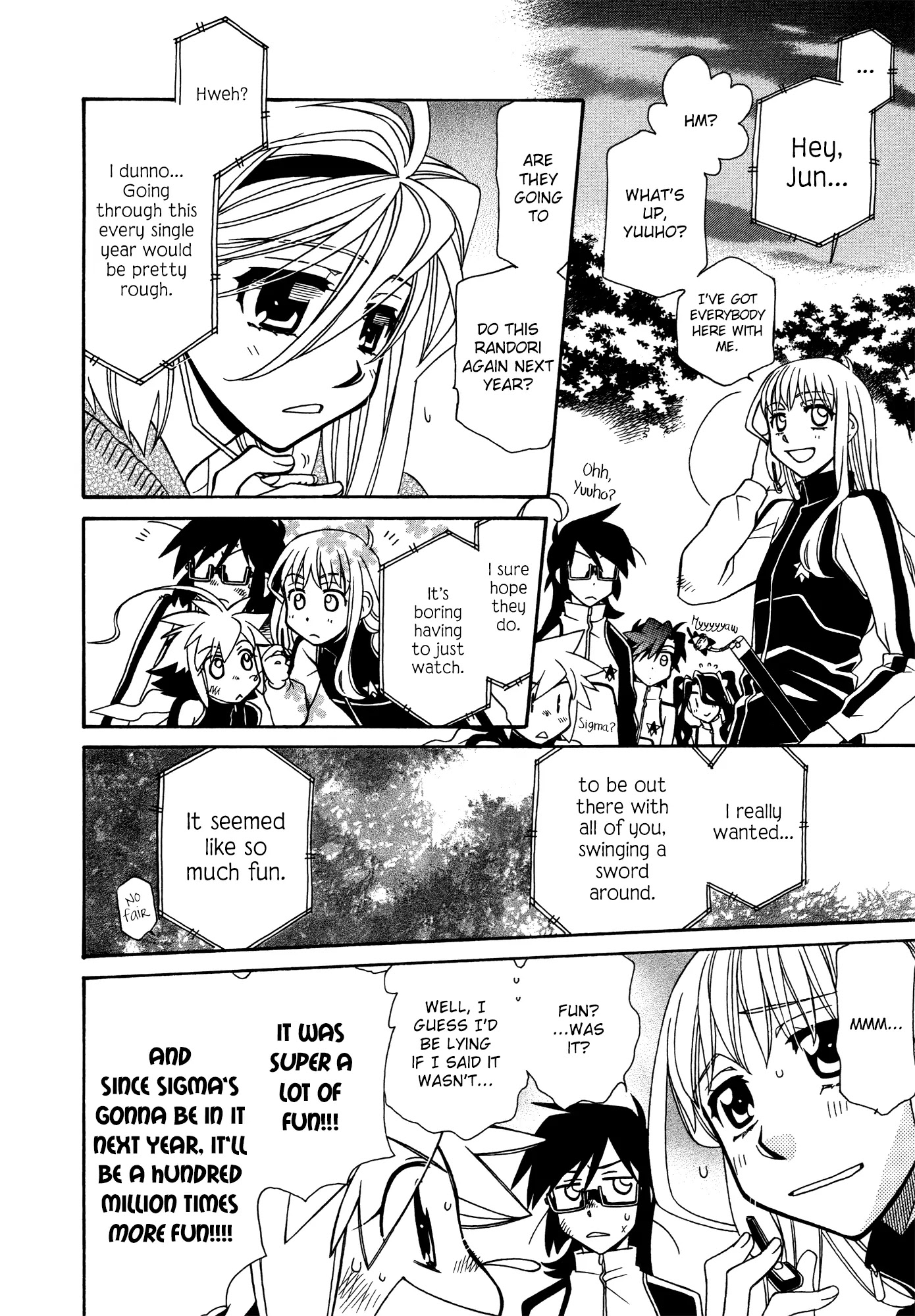 Hayate x Blade chapter 71 page 22