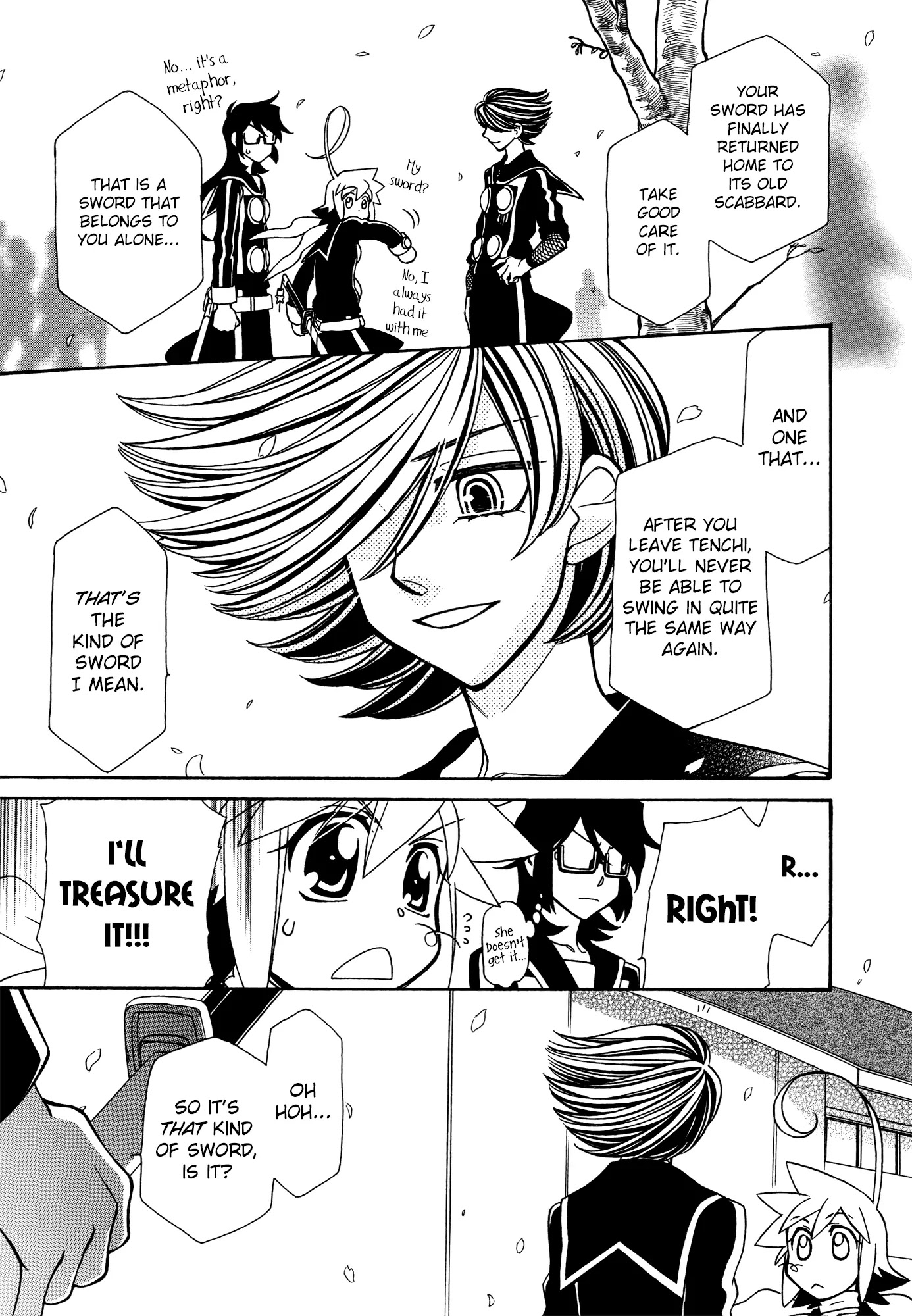 Hayate x Blade chapter 71 page 27