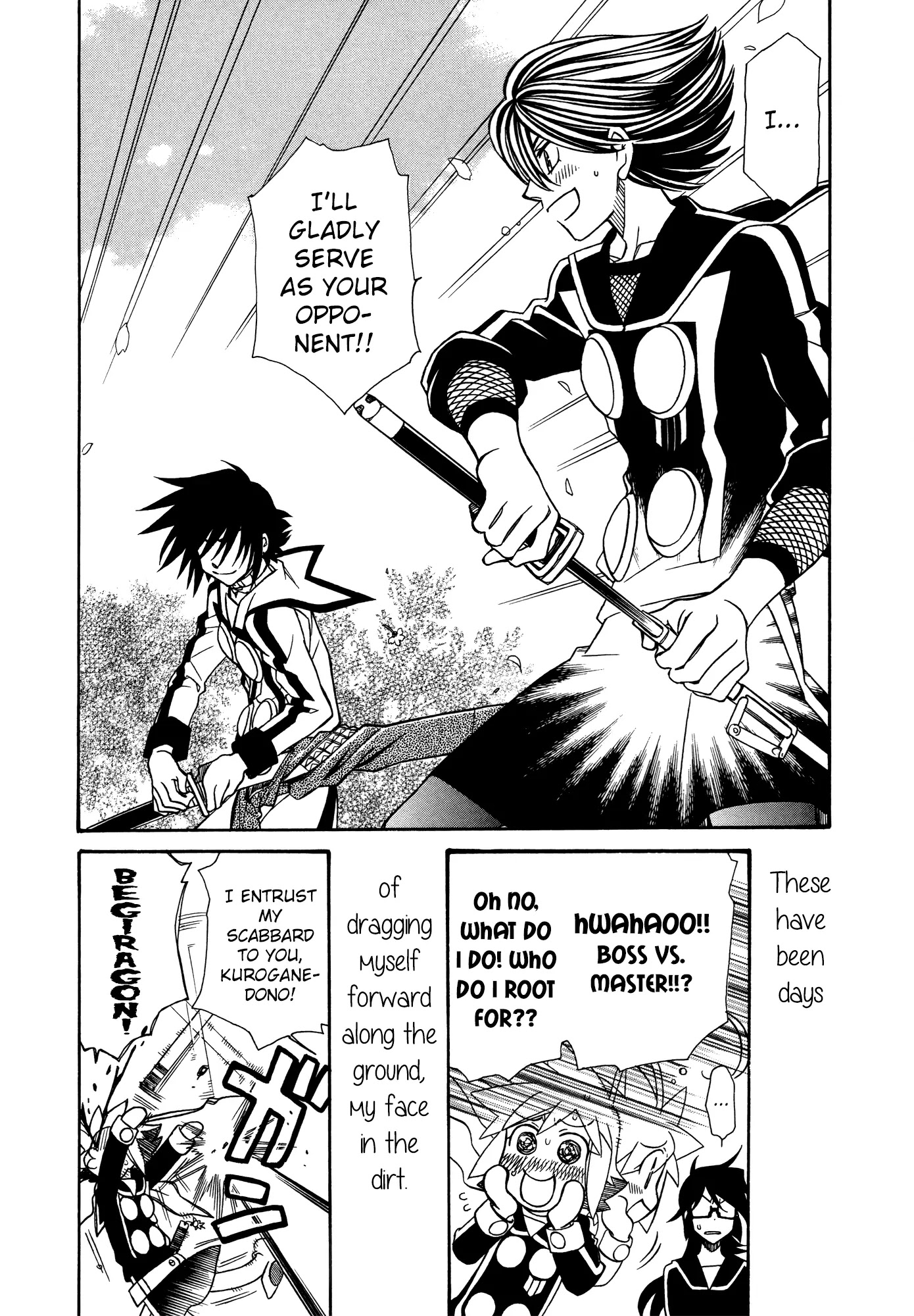 Hayate x Blade chapter 71 page 30