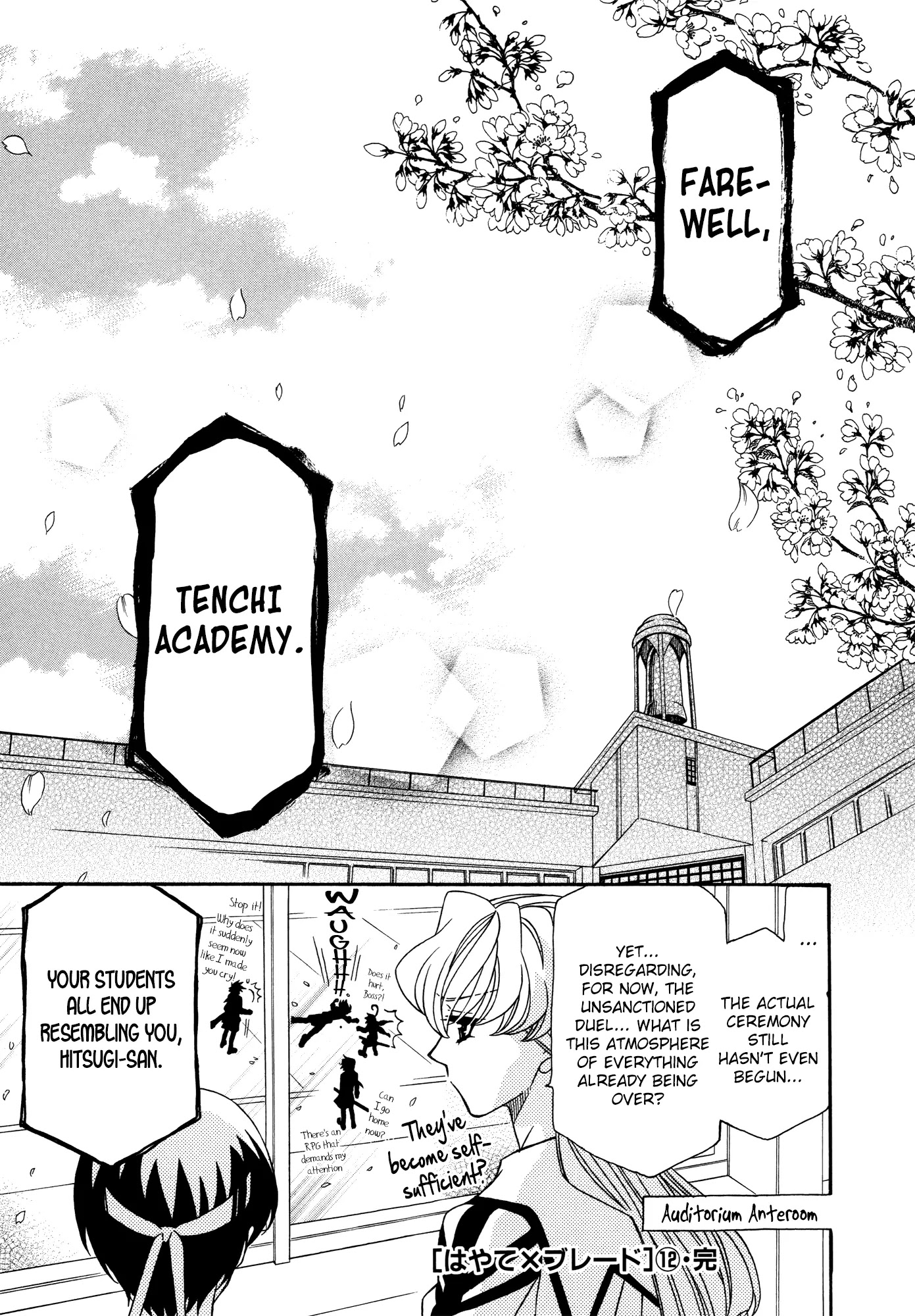 Hayate x Blade chapter 71 page 35