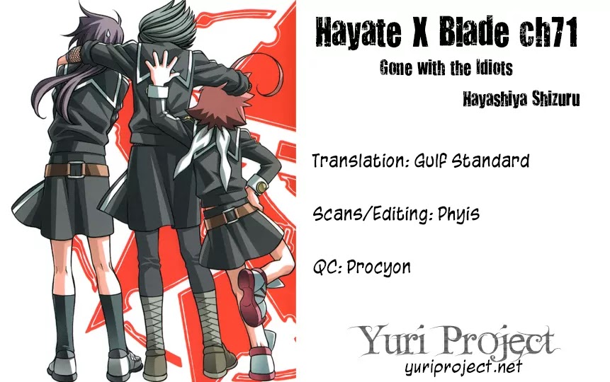 Hayate x Blade chapter 71 page 38