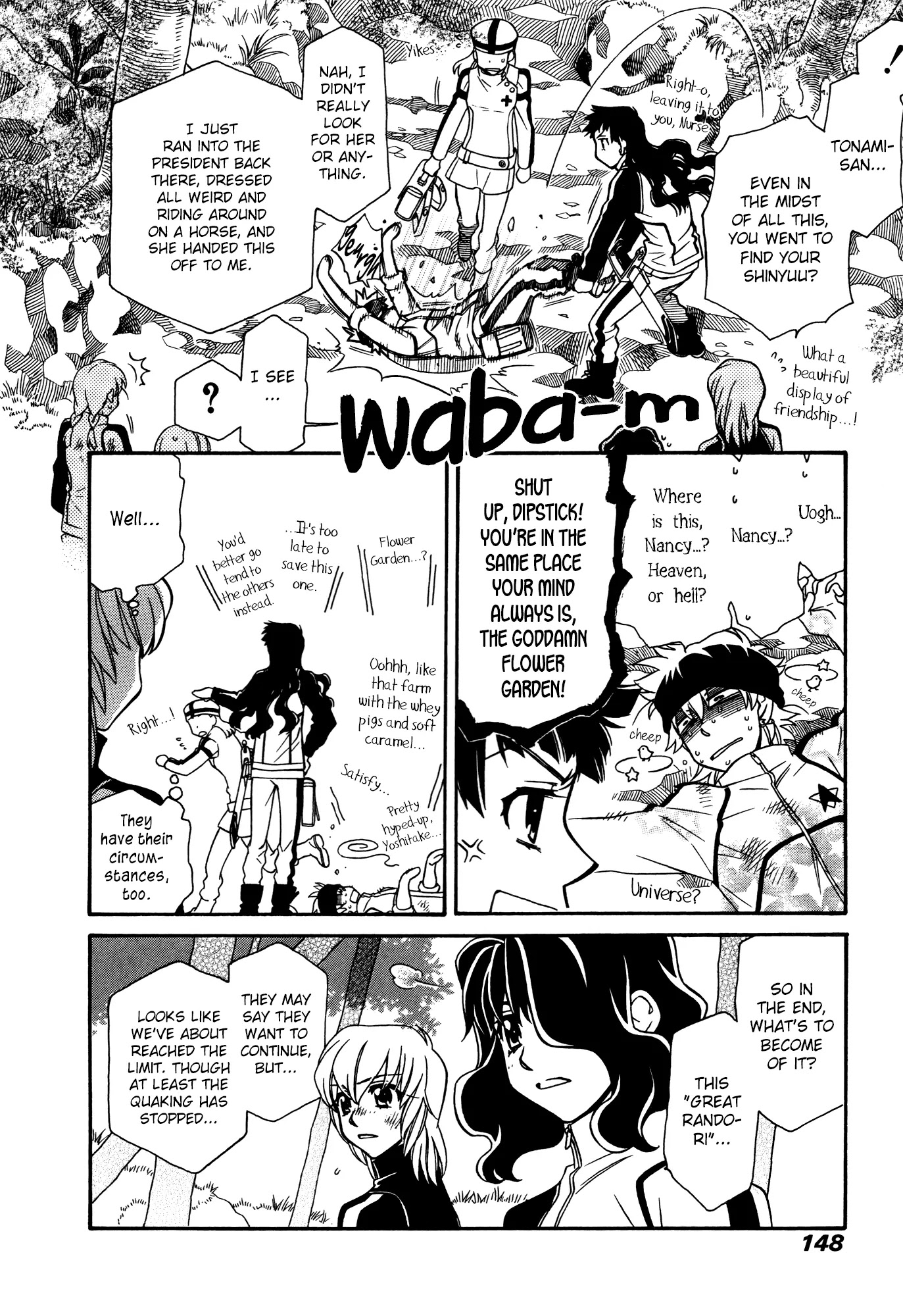 Hayate x Blade chapter 71 page 4