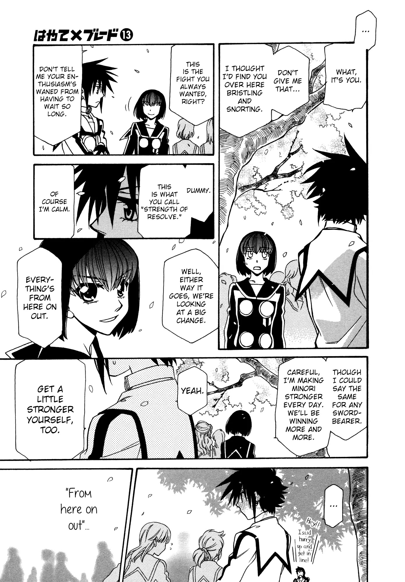 Hayate x Blade chapter 72 page 34