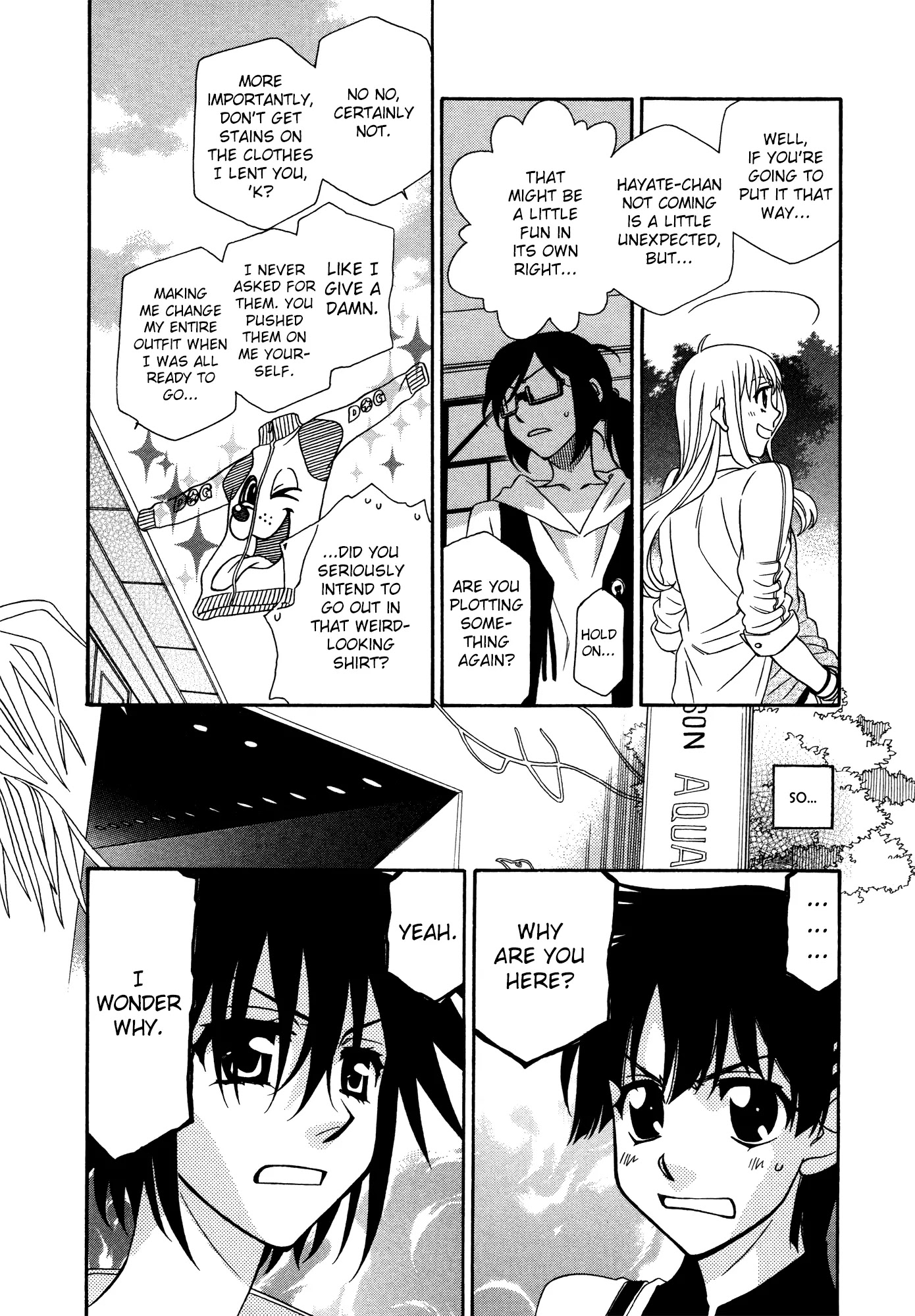 Hayate x Blade chapter 73 page 10