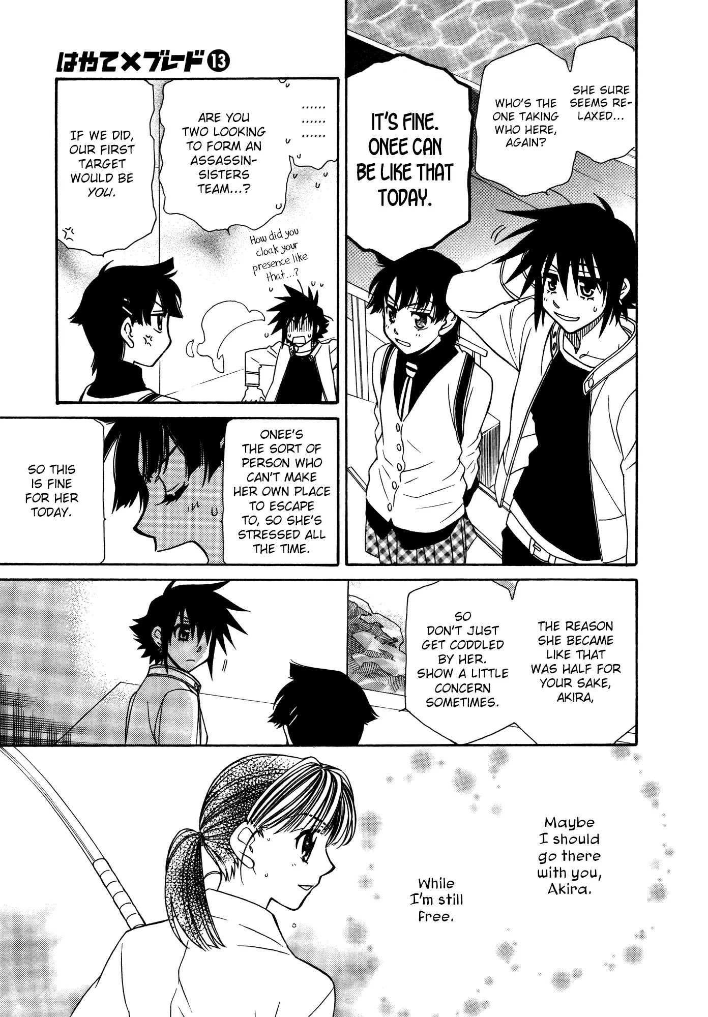 Hayate x Blade chapter 74 page 23