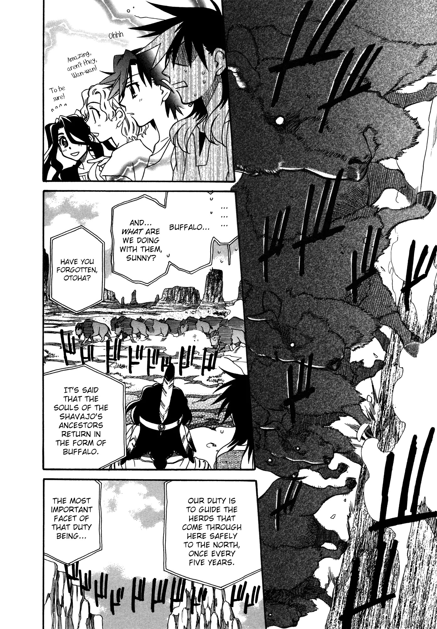 Hayate x Blade chapter 74 page 8