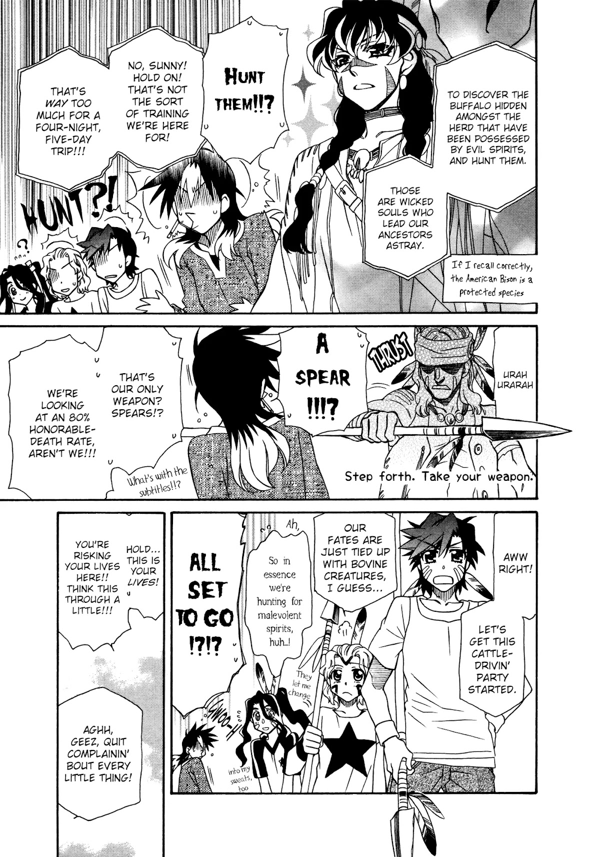 Hayate x Blade chapter 74 page 9