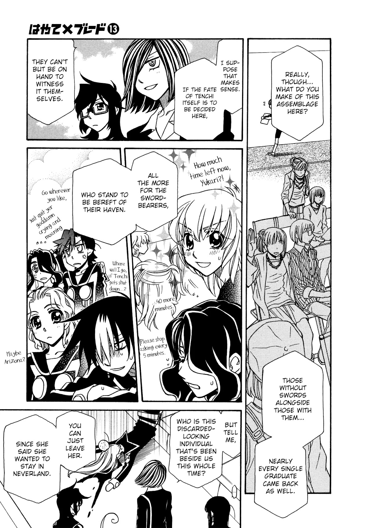 Hayate x Blade chapter 75 page 25