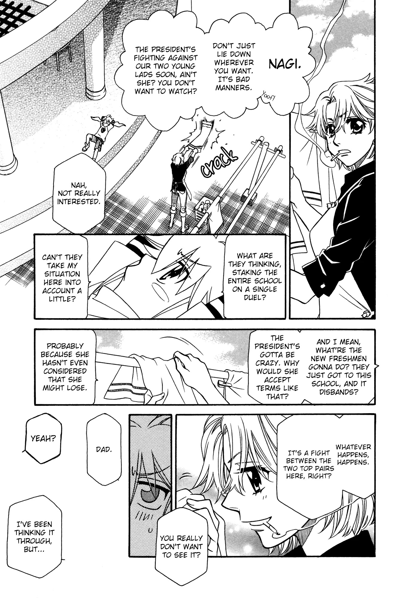 Hayate x Blade chapter 75 page 9