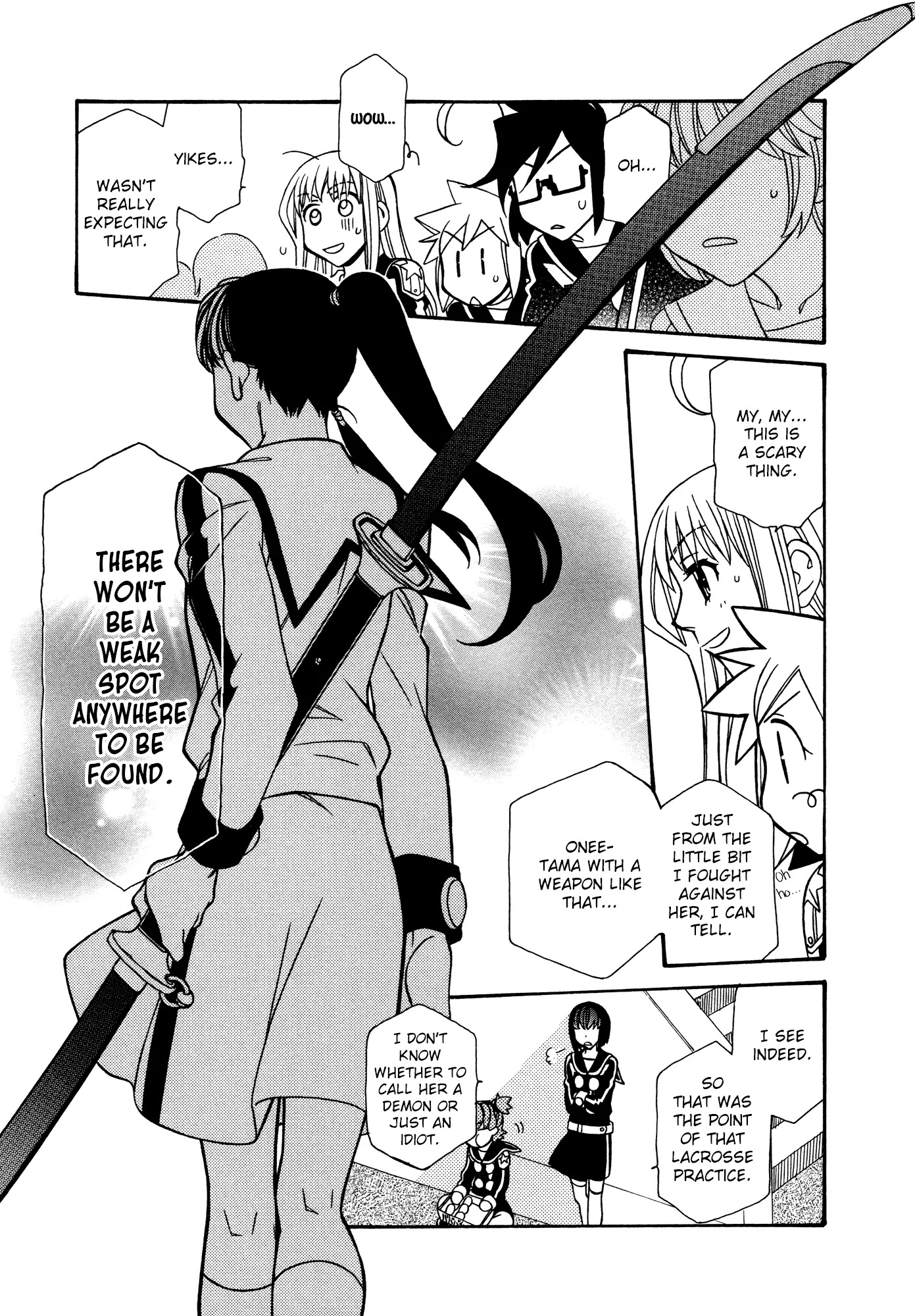 Hayate x Blade chapter 76 page 11