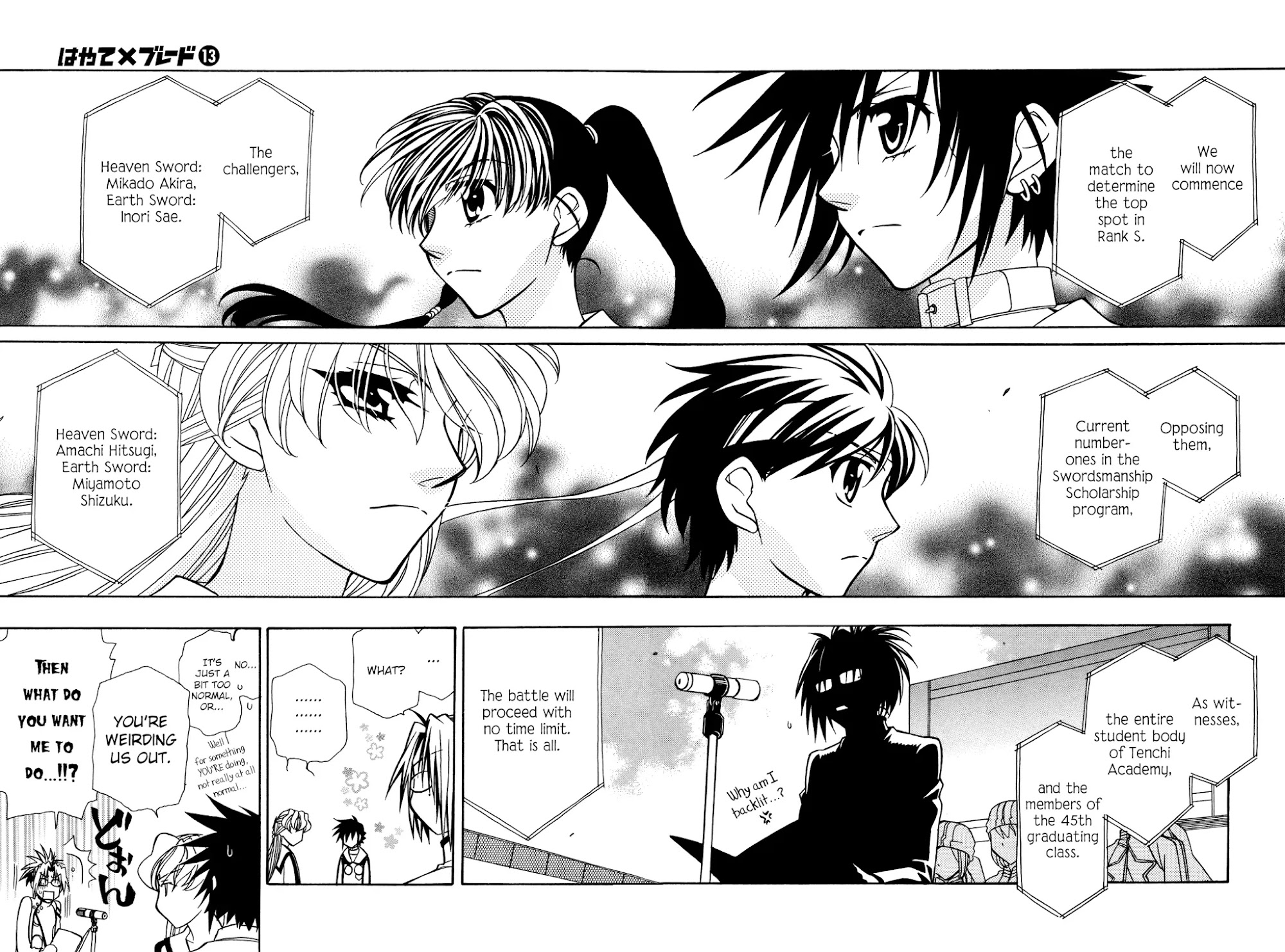 Hayate x Blade chapter 76 page 14