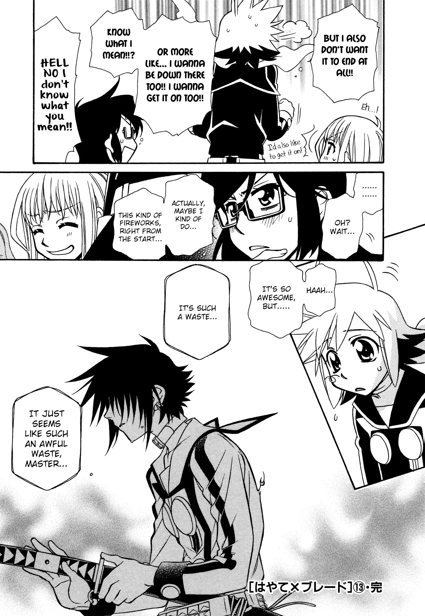 Hayate x Blade chapter 76 page 23