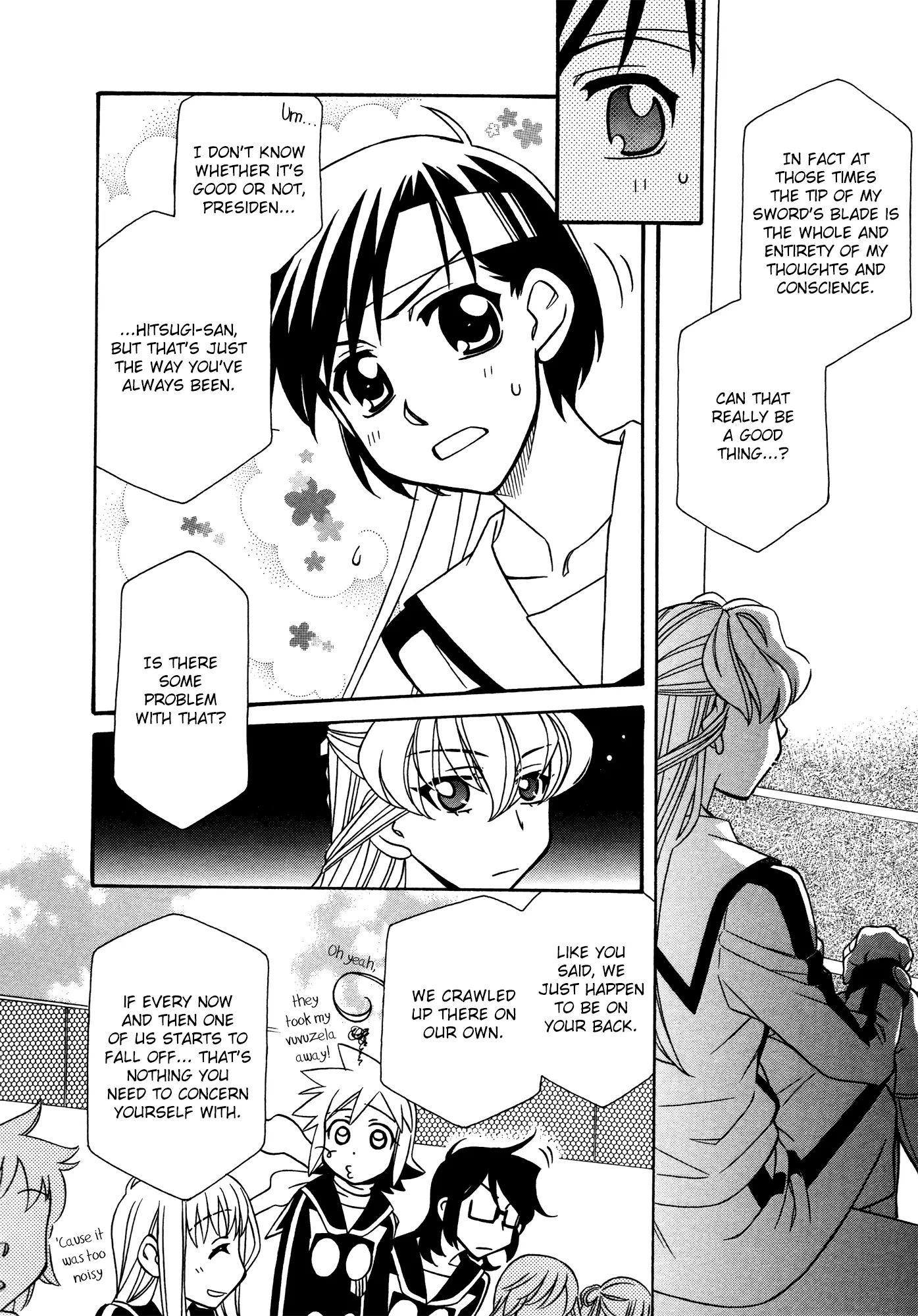 Hayate x Blade chapter 76 page 6