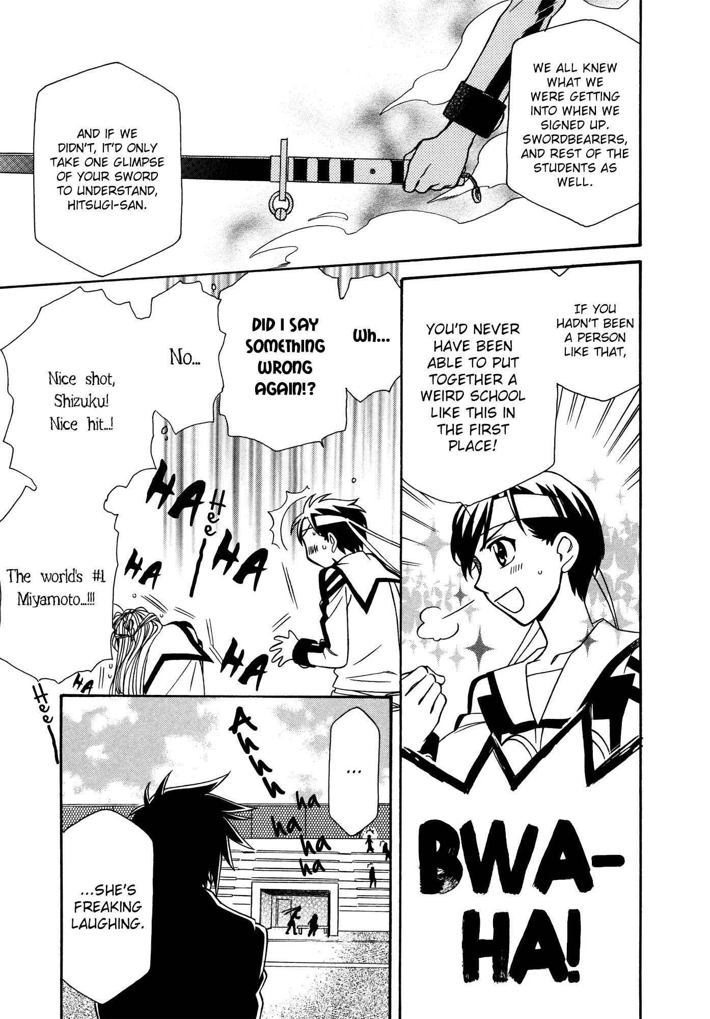 Hayate x Blade chapter 76 page 7