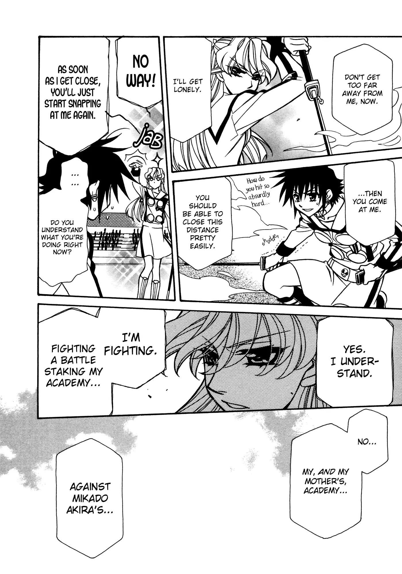 Hayate x Blade chapter 77 page 17