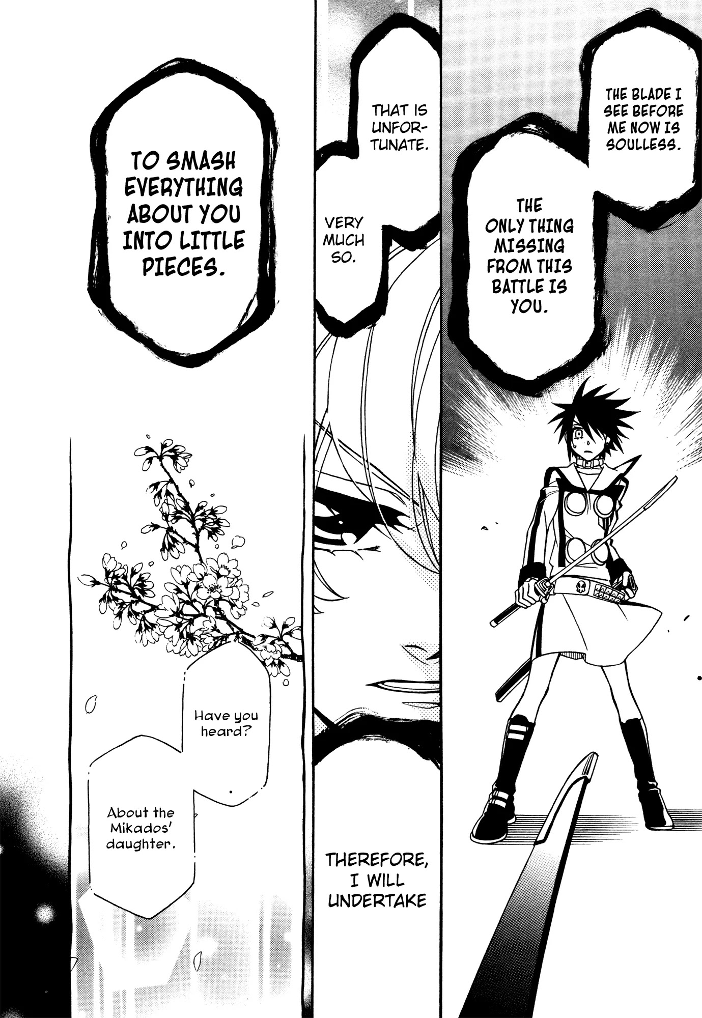 Hayate x Blade chapter 77 page 19