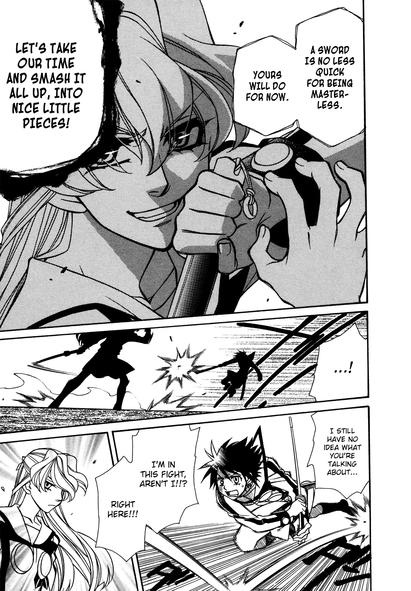 Hayate x Blade chapter 77 page 22