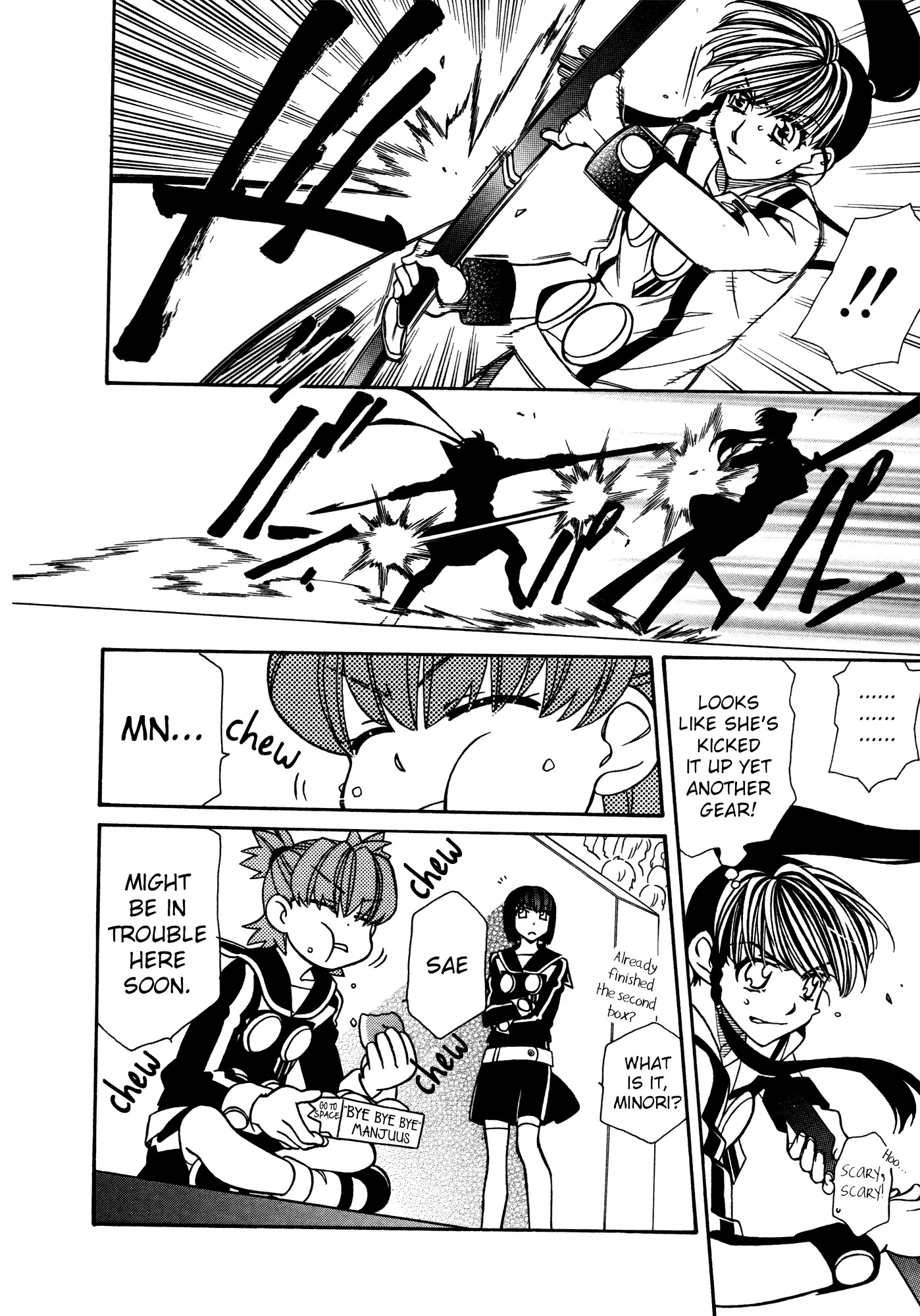 Hayate x Blade chapter 78 page 21