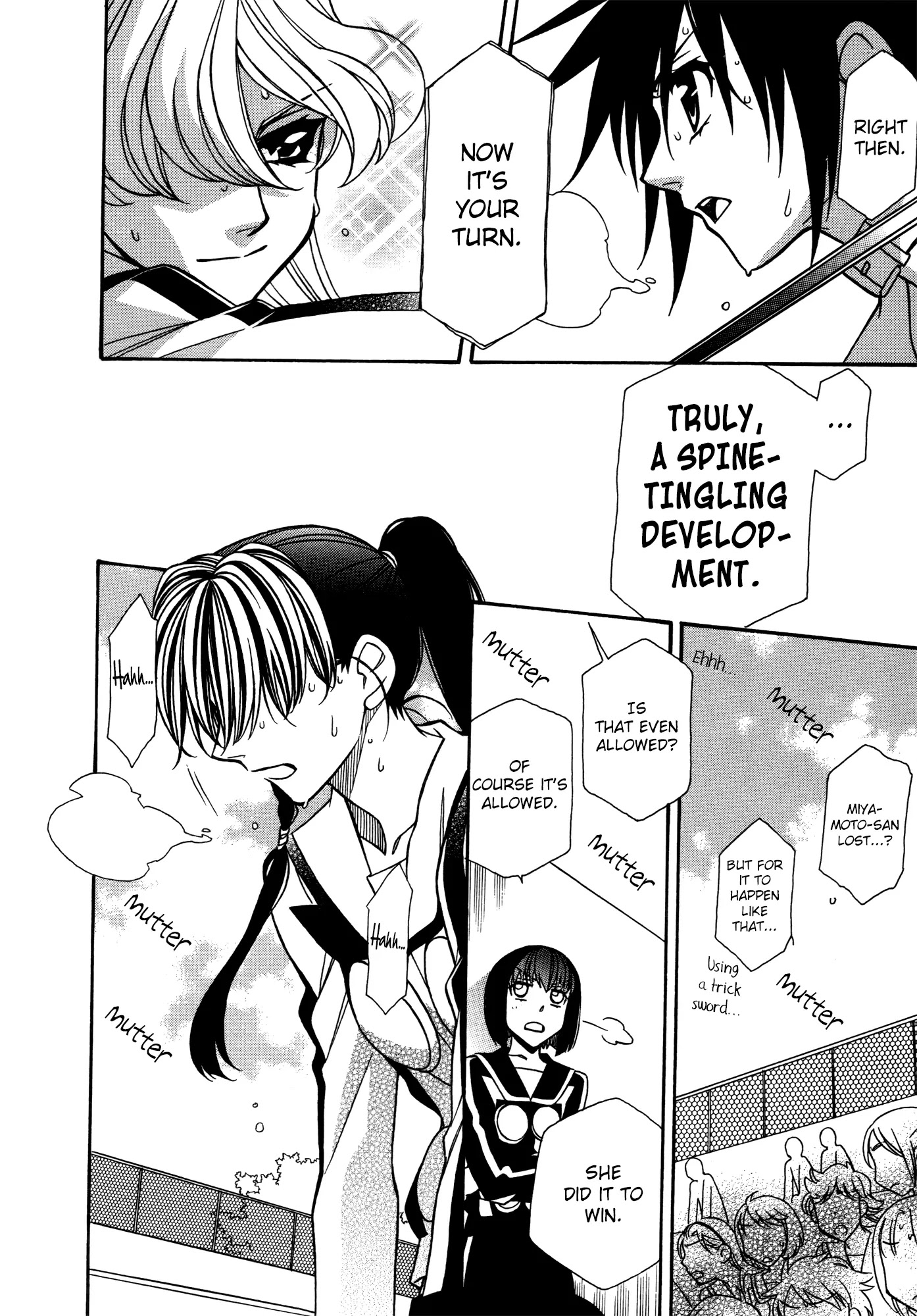 Hayate x Blade chapter 79 page 24