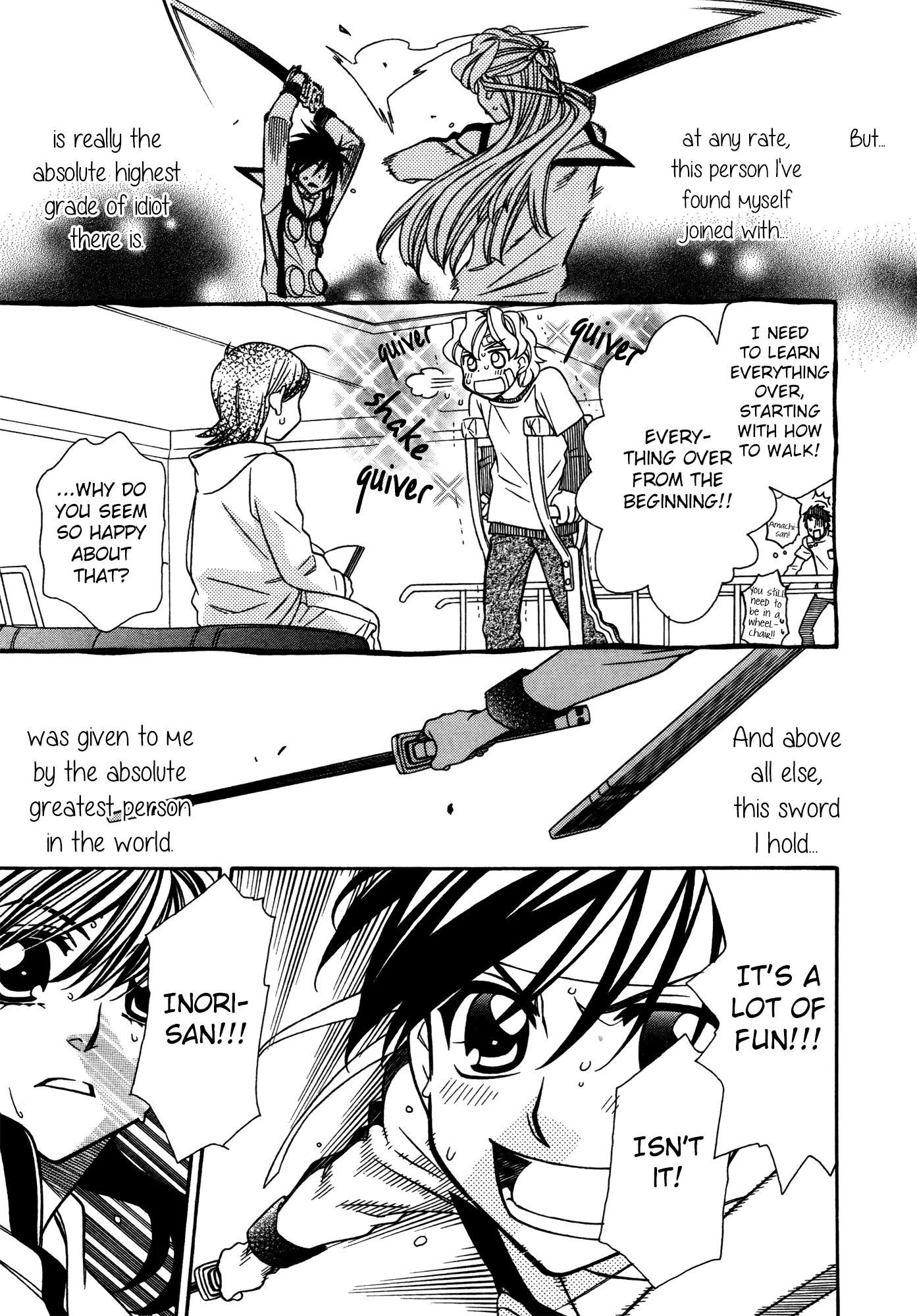 Hayate x Blade chapter 79 page 9