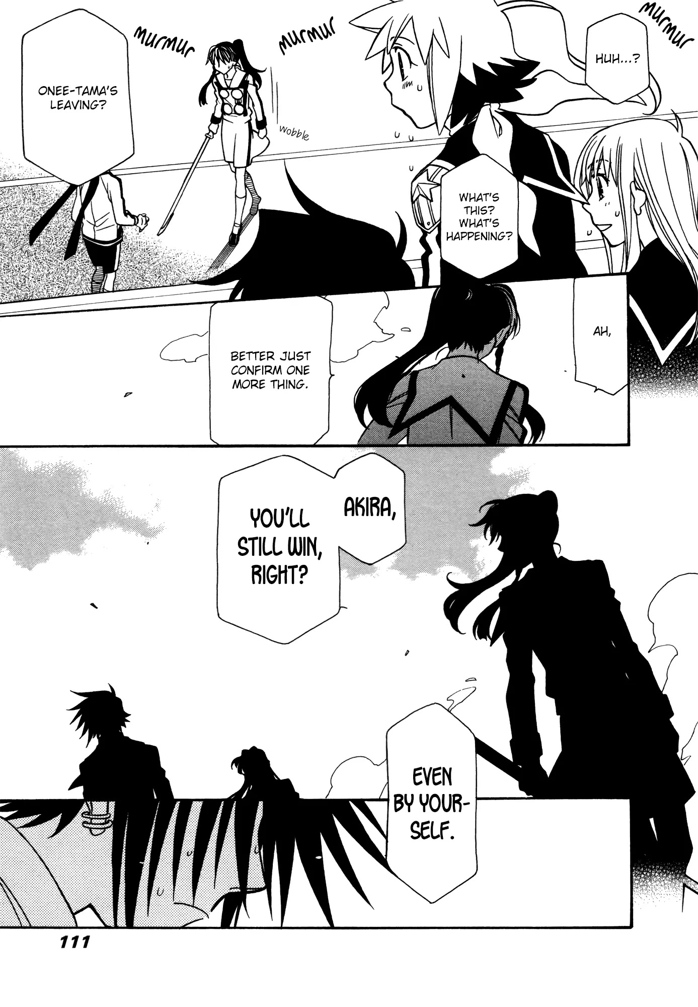 Hayate x Blade chapter 80 page 21