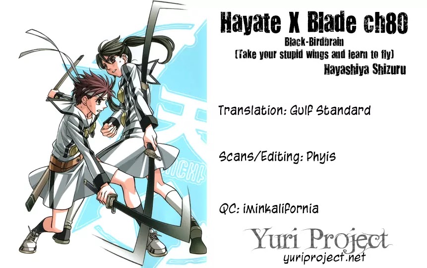Hayate x Blade chapter 80 page 33