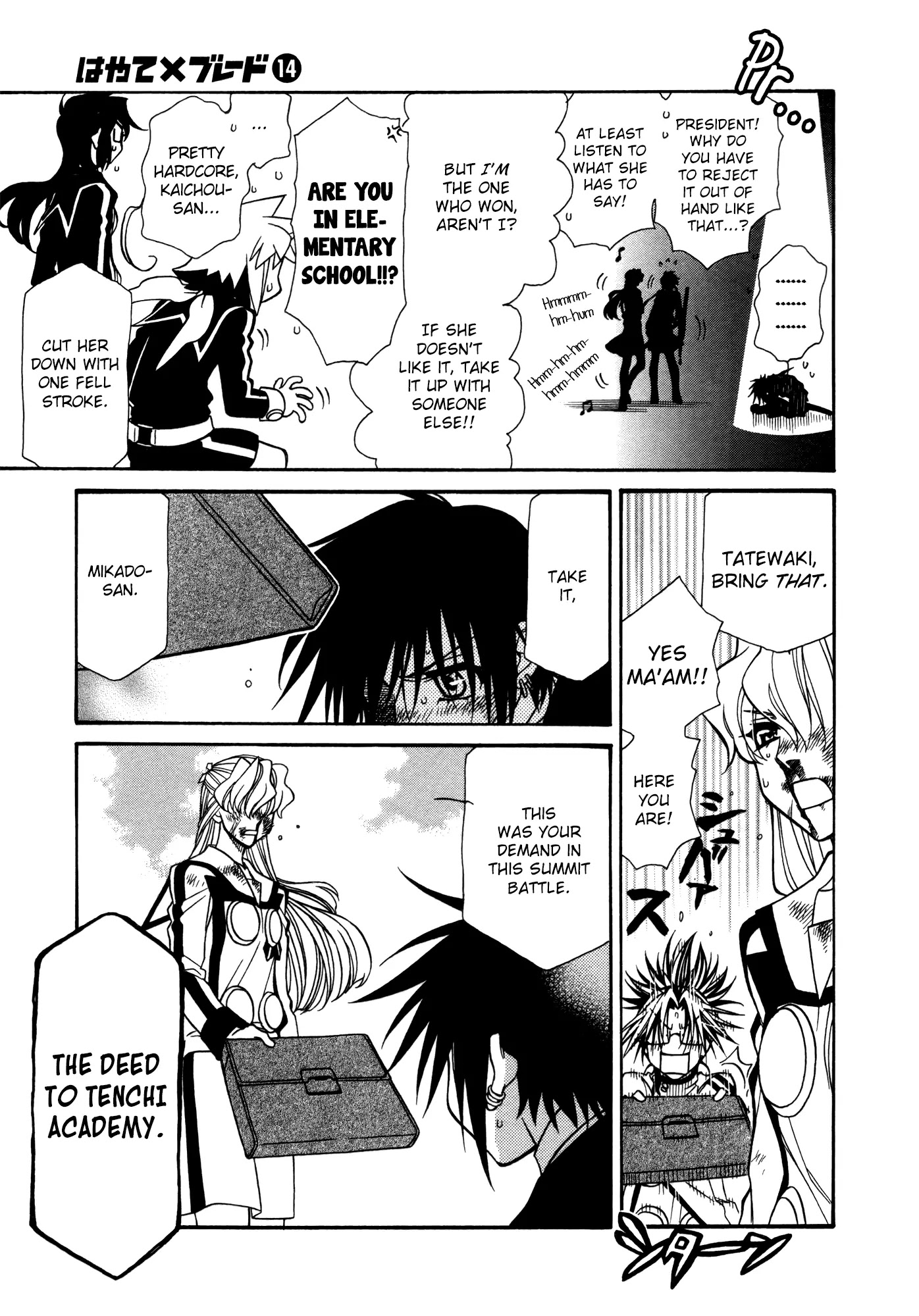 Hayate x Blade chapter 82 page 16