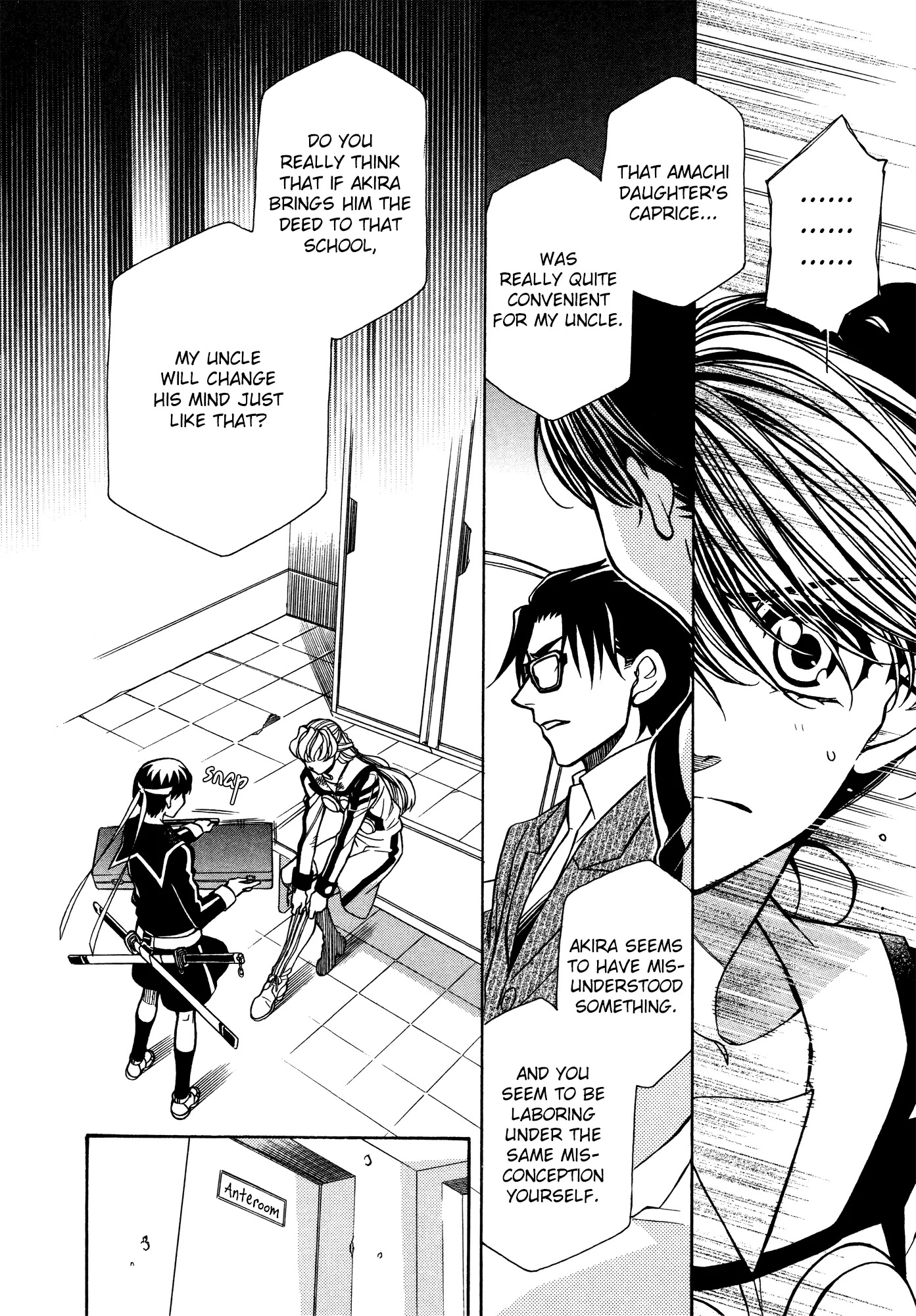 Hayate x Blade chapter 83 page 15