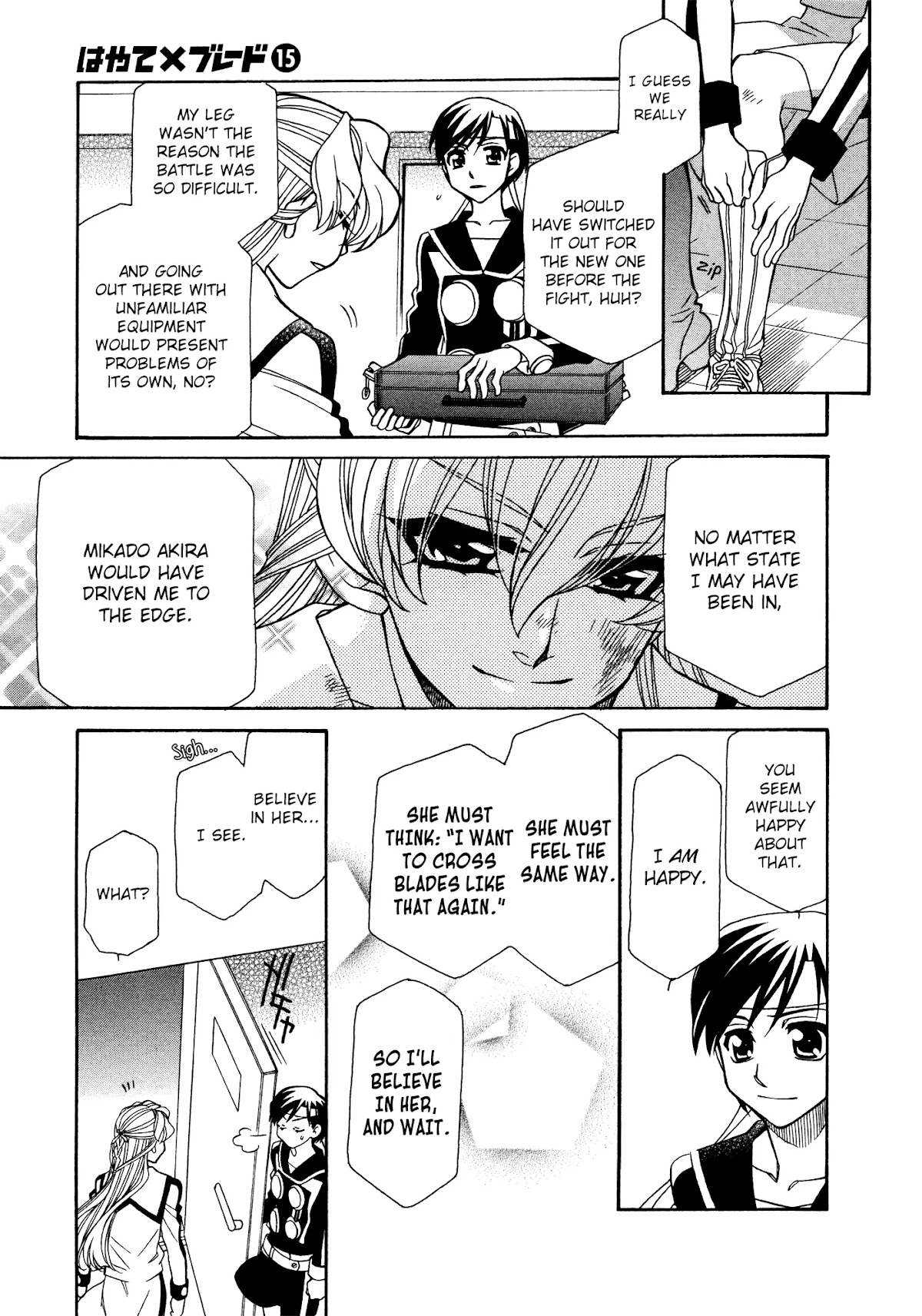 Hayate x Blade chapter 83 page 16