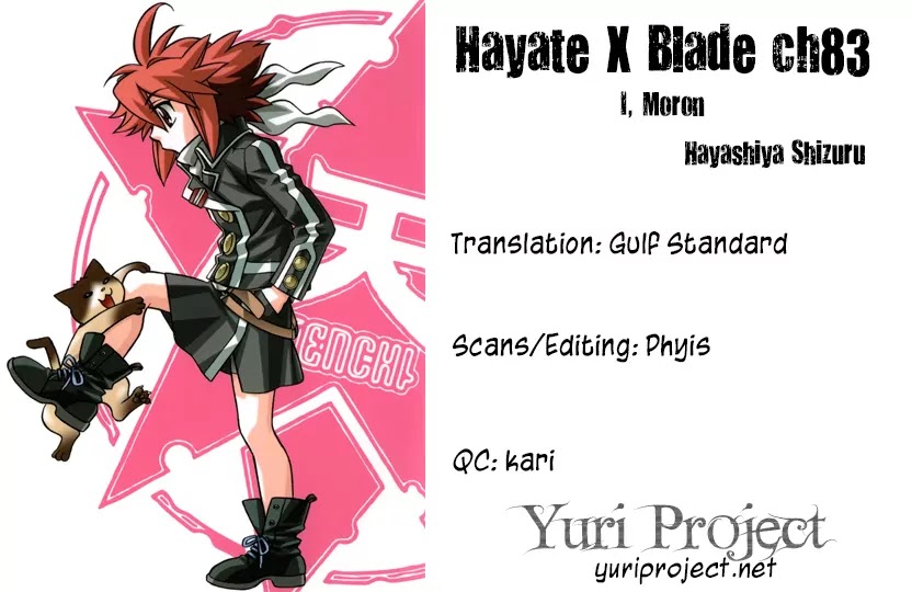 Hayate x Blade chapter 83 page 32