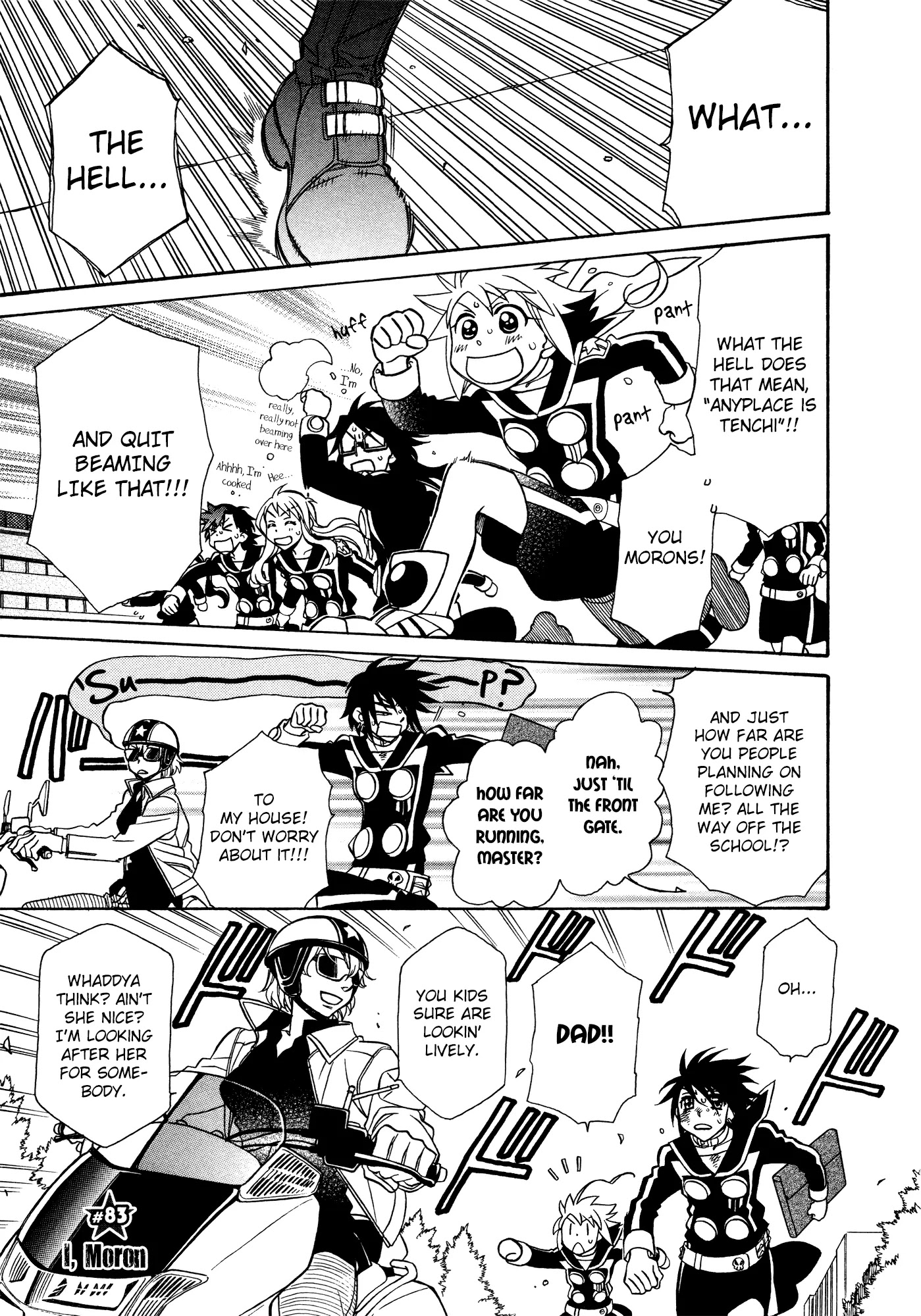 Hayate x Blade chapter 83 page 8