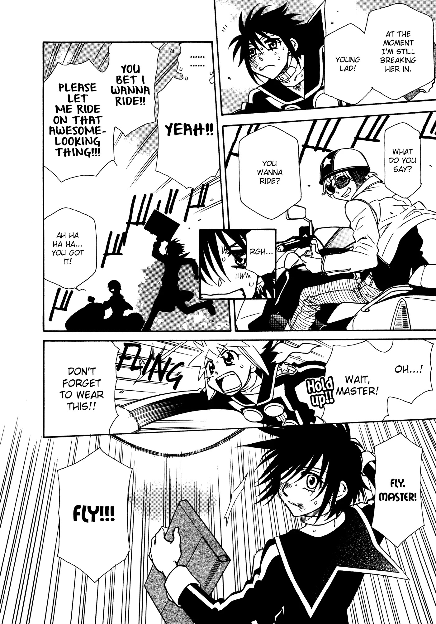 Hayate x Blade chapter 83 page 9