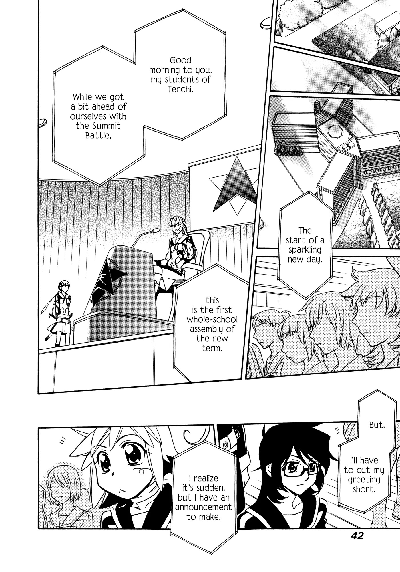 Hayate x Blade chapter 84 page 14