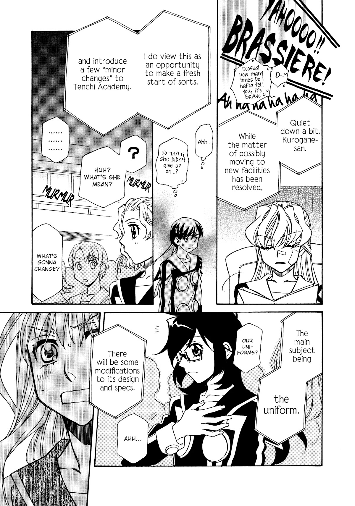 Hayate x Blade chapter 84 page 17