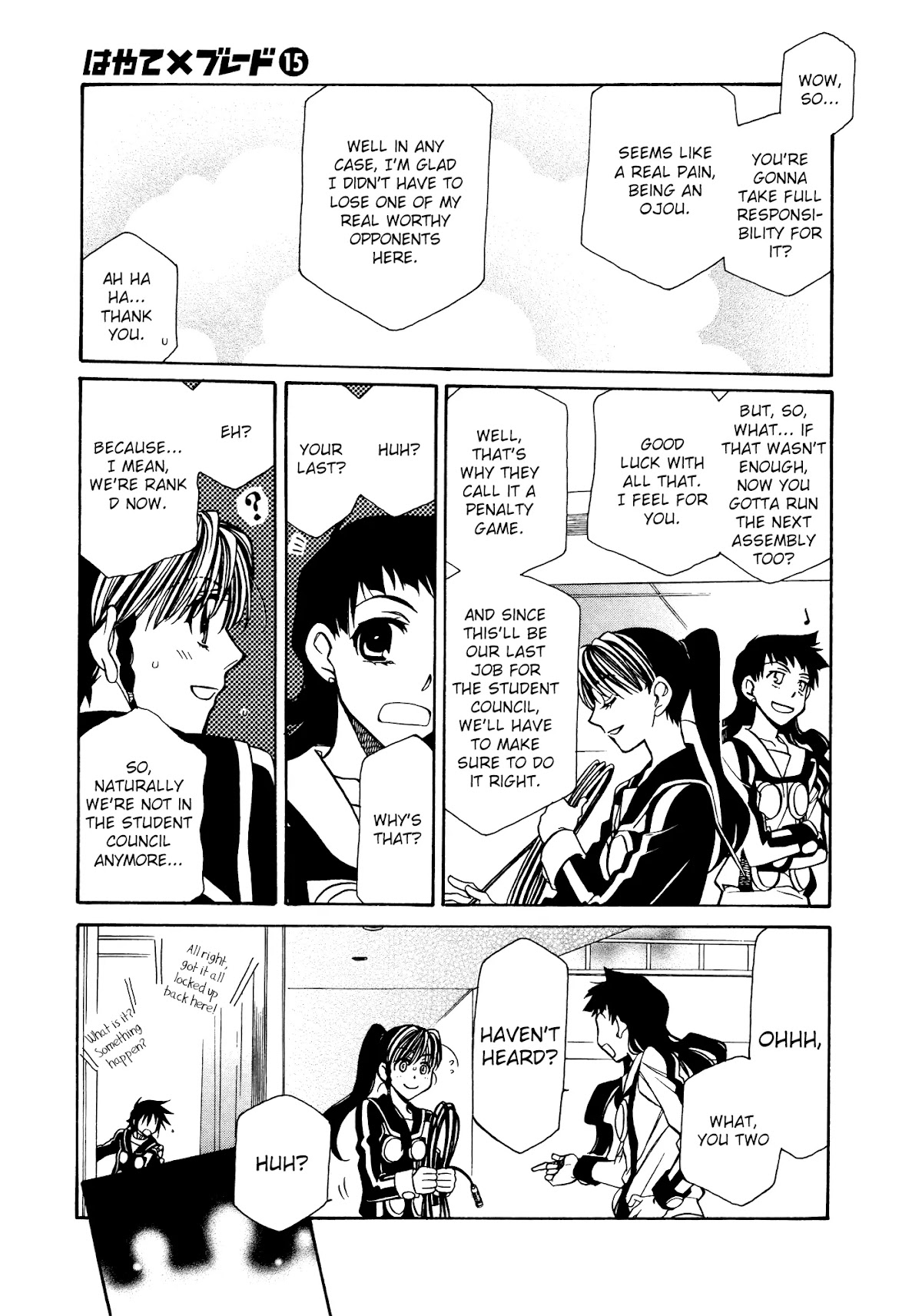 Hayate x Blade chapter 84 page 21