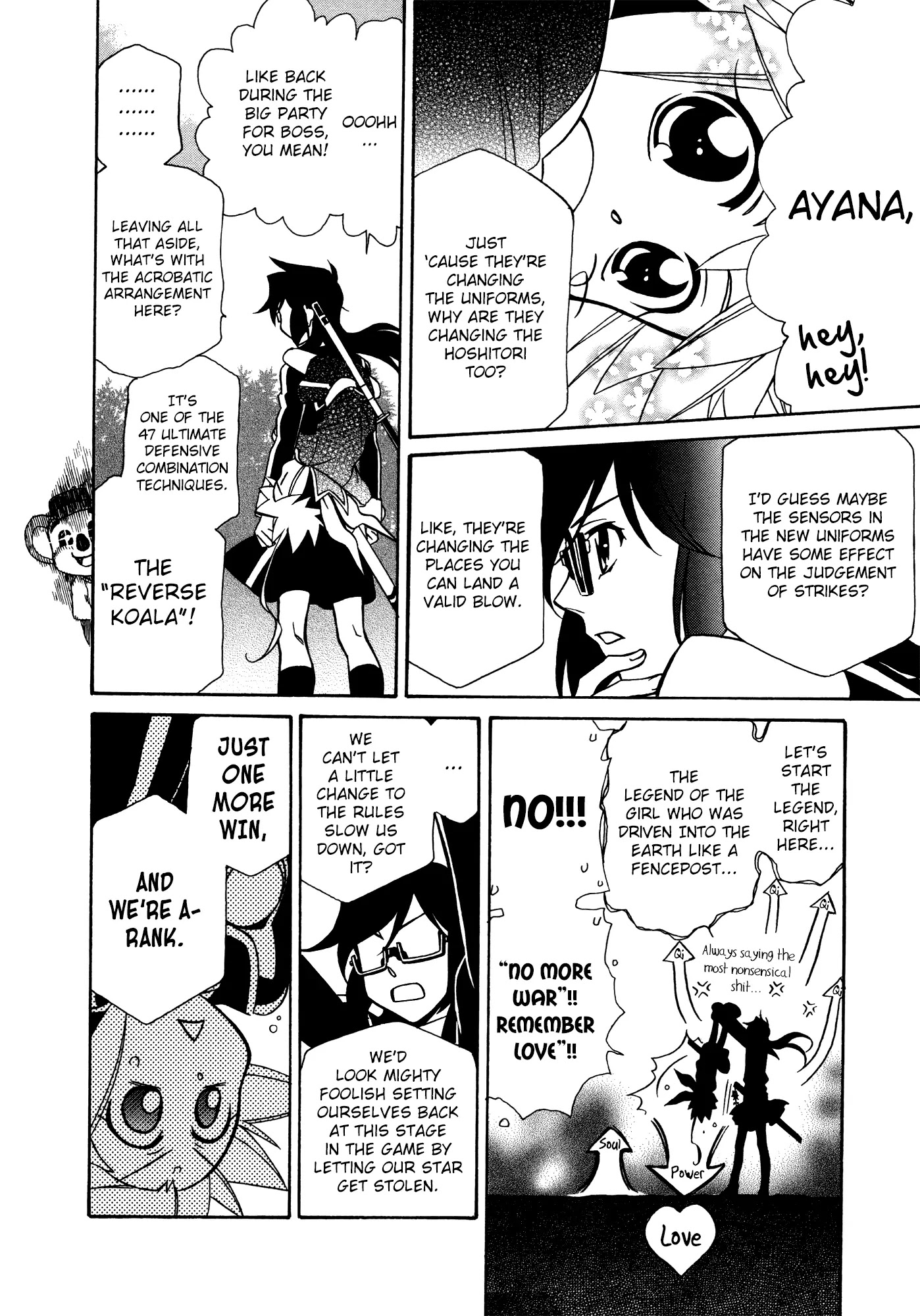 Hayate x Blade chapter 84 page 22