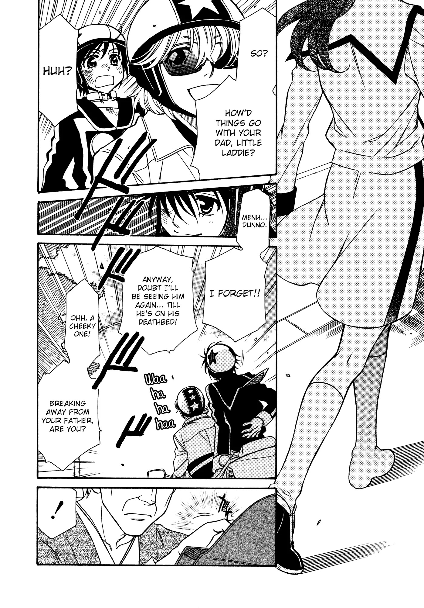 Hayate x Blade chapter 84 page 4