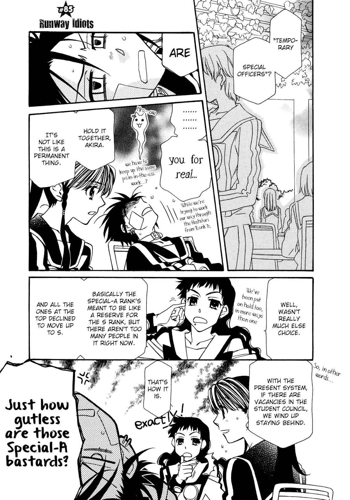 Hayate x Blade chapter 85 page 1