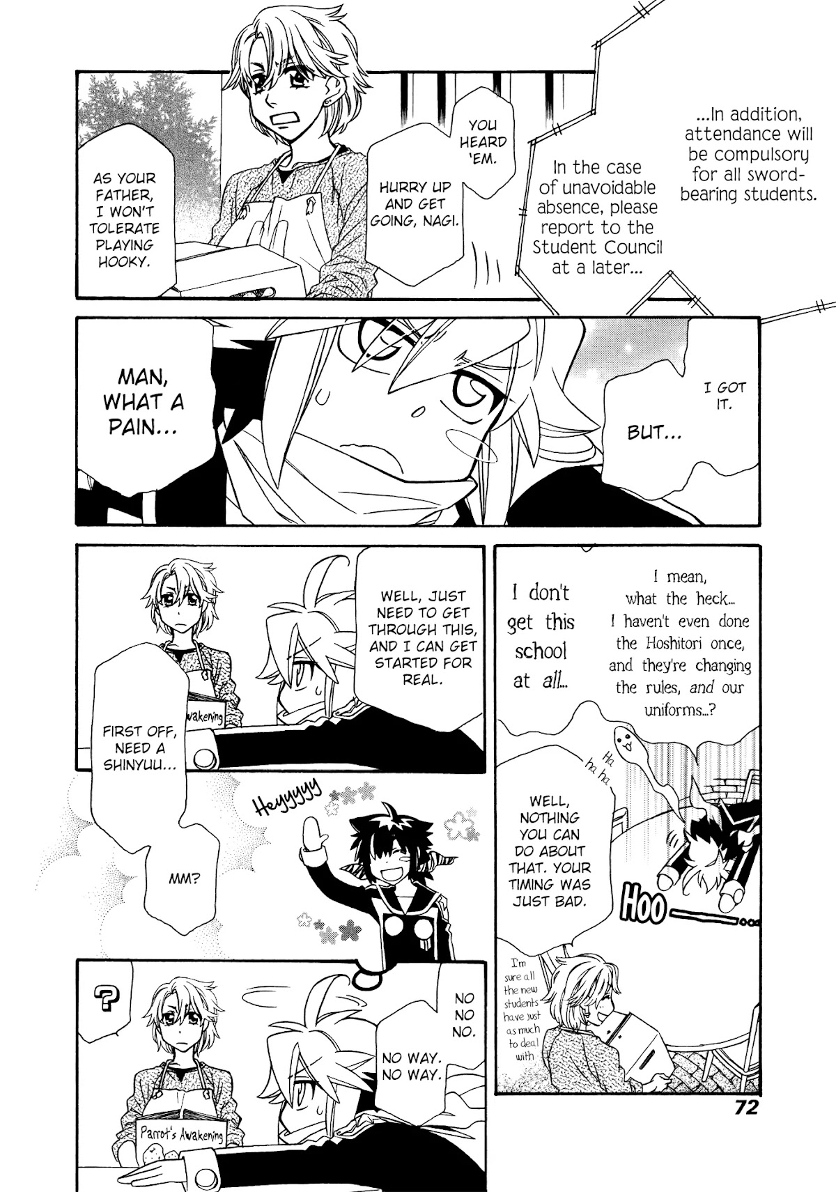 Hayate x Blade chapter 85 page 16