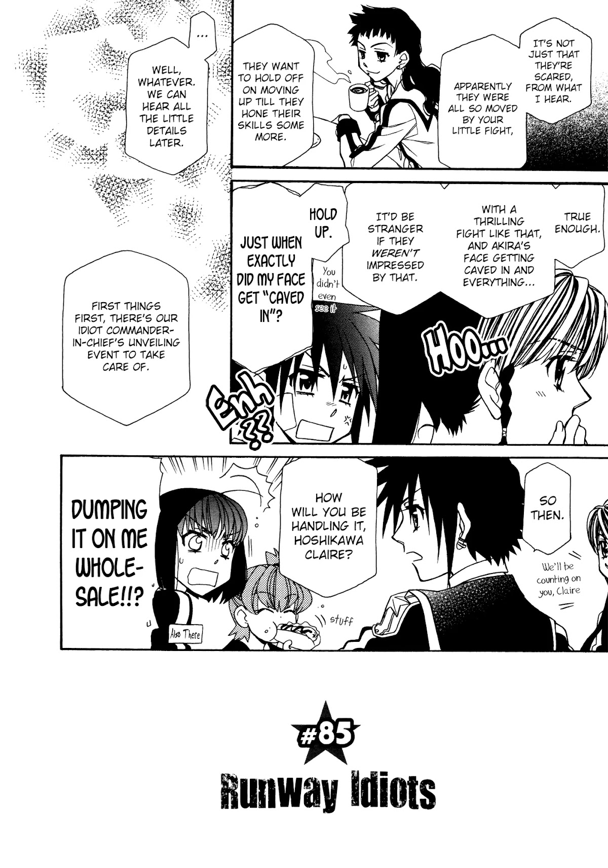 Hayate x Blade chapter 85 page 2