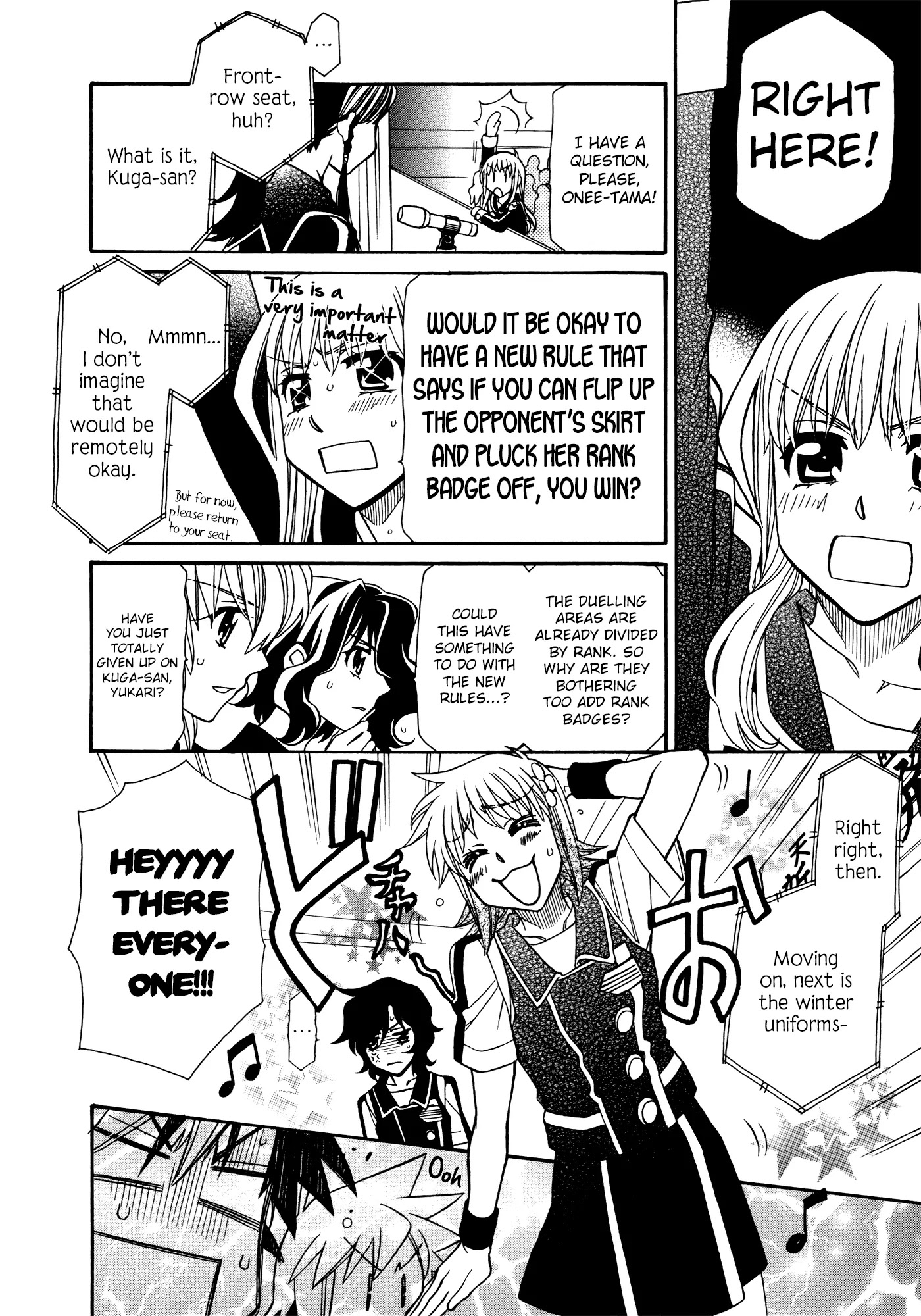 Hayate x Blade chapter 85 page 22