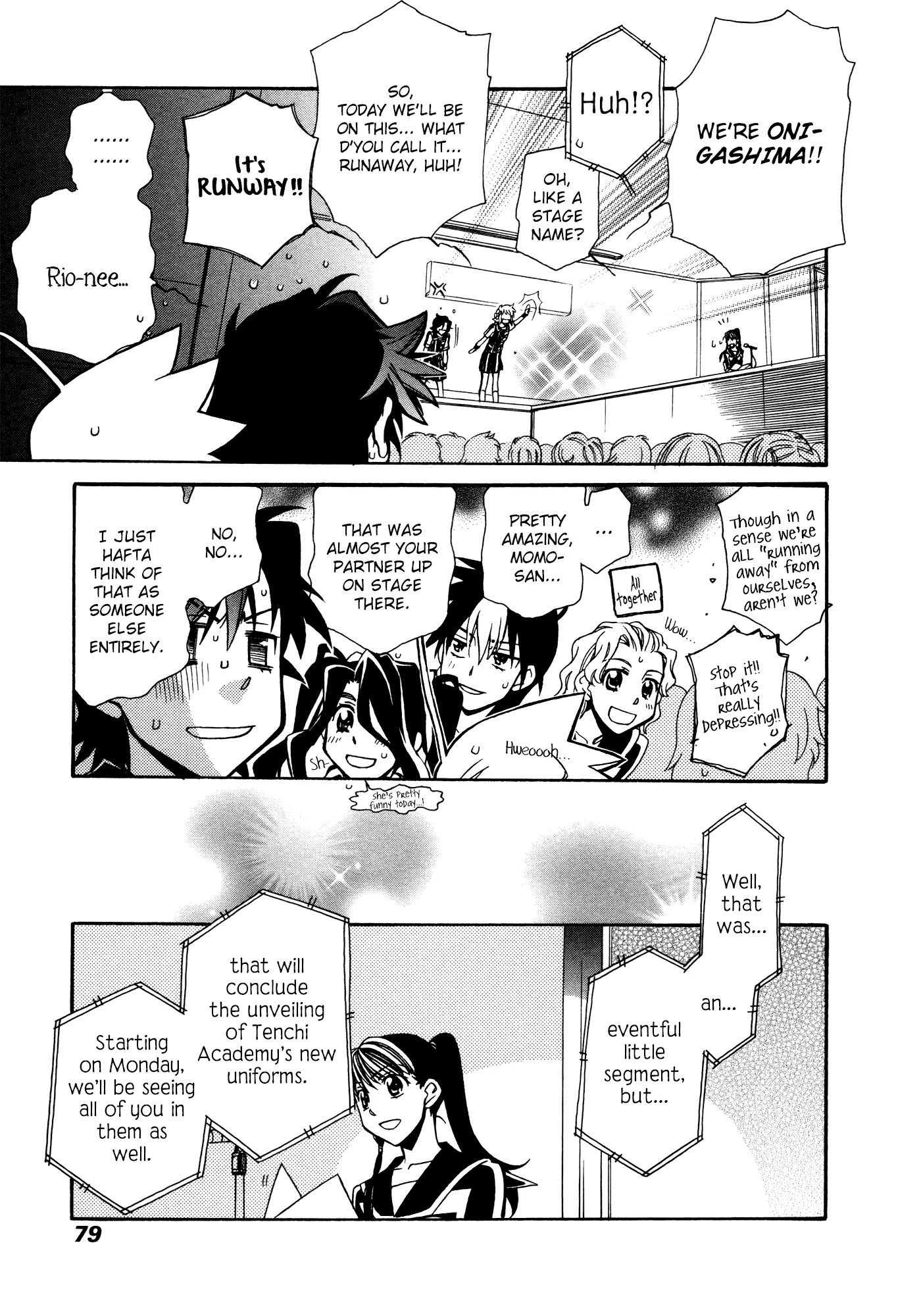 Hayate x Blade chapter 85 page 23