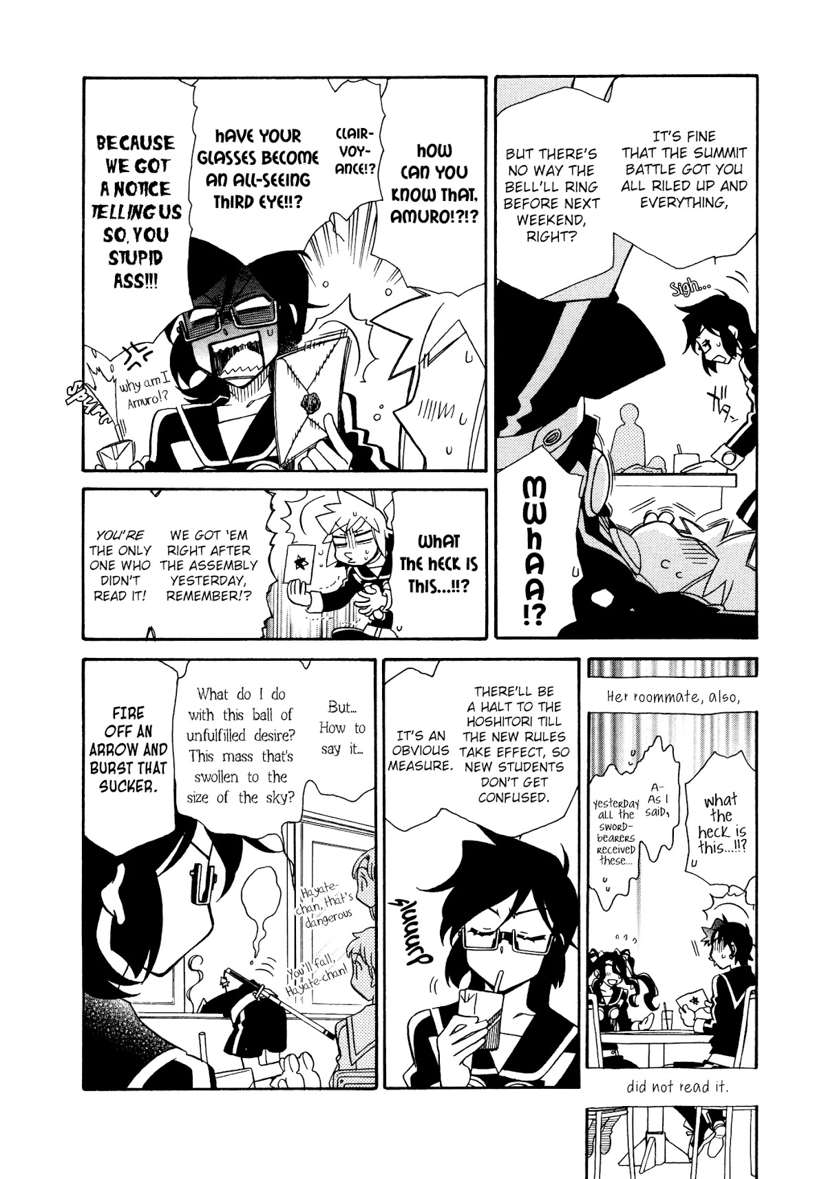 Hayate x Blade chapter 85 page 4