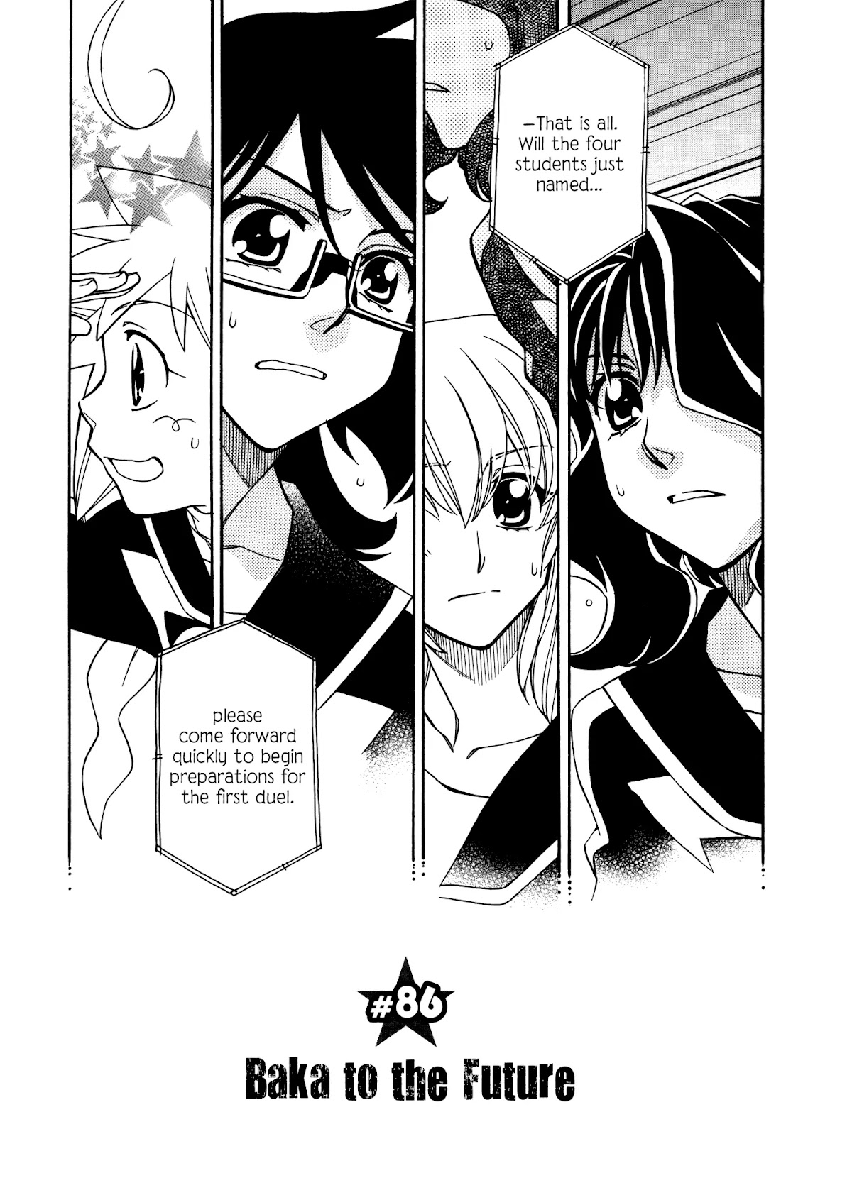 Hayate x Blade chapter 86 page 1