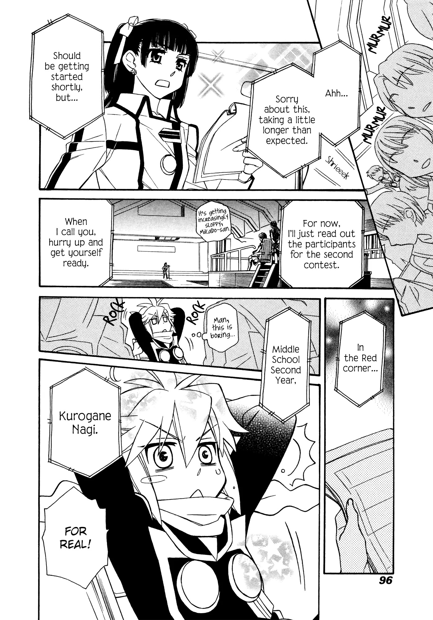 Hayate x Blade chapter 86 page 10