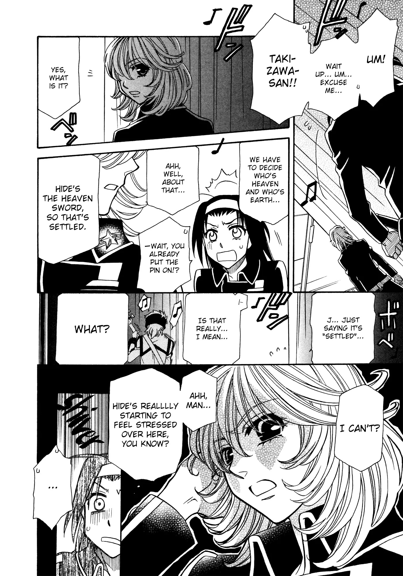 Hayate x Blade chapter 86 page 14
