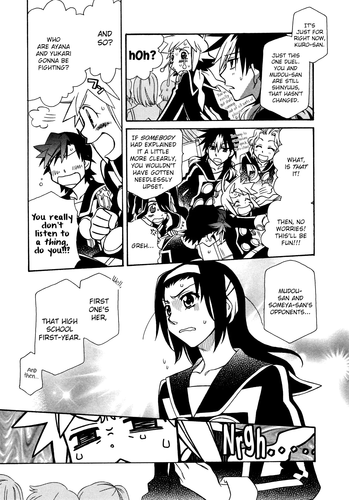 Hayate x Blade chapter 86 page 3