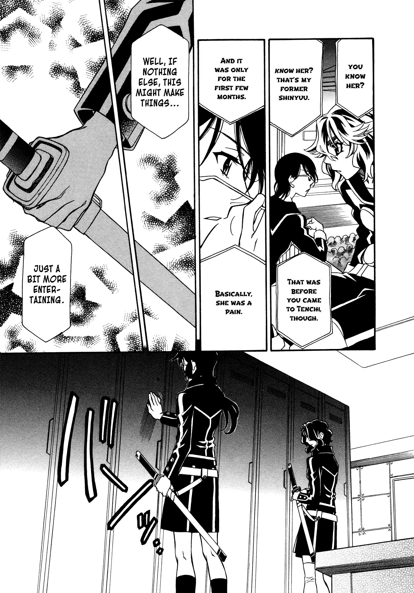Hayate x Blade chapter 86 page 5