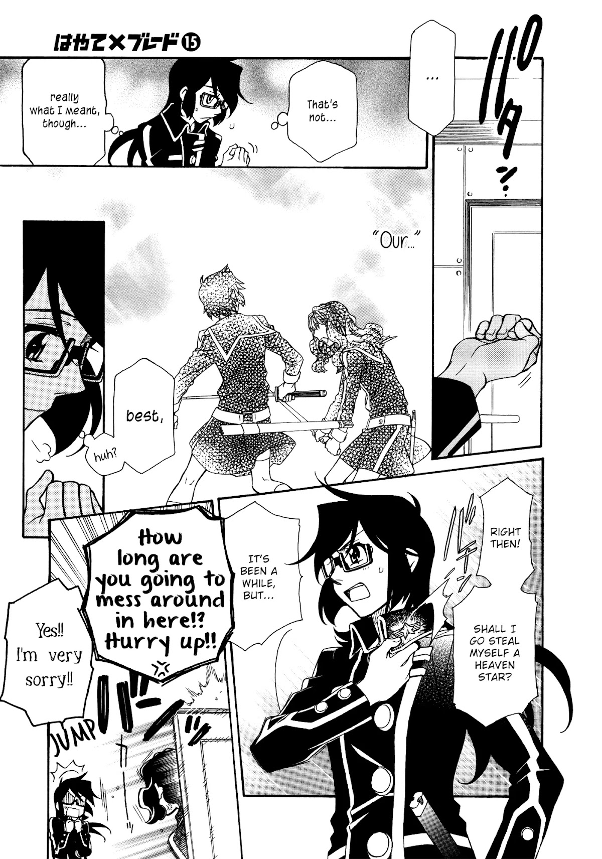 Hayate x Blade chapter 86 page 9